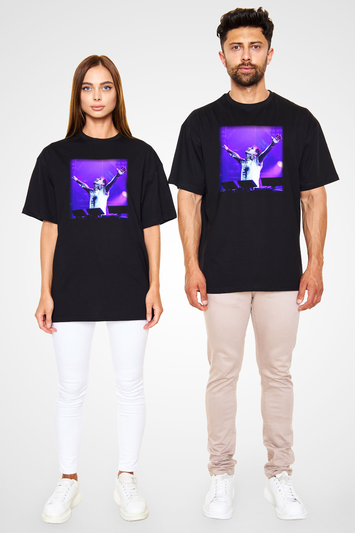 Armin Van Buuren Siyah Unisex Oversize Tişört T-Shirt