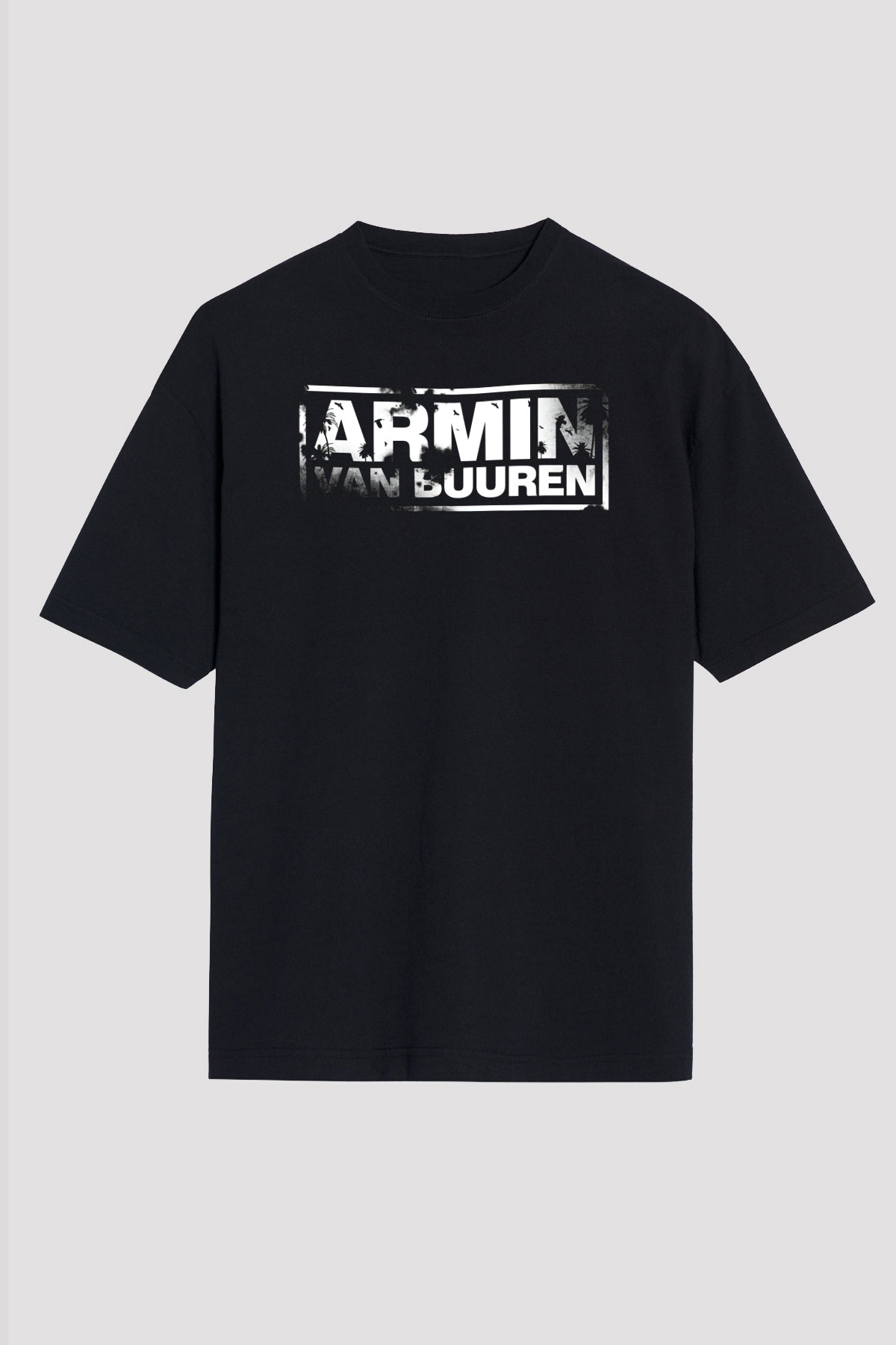 Armin Van Buuren Siyah Unisex Oversize Tişört T-Shirt
