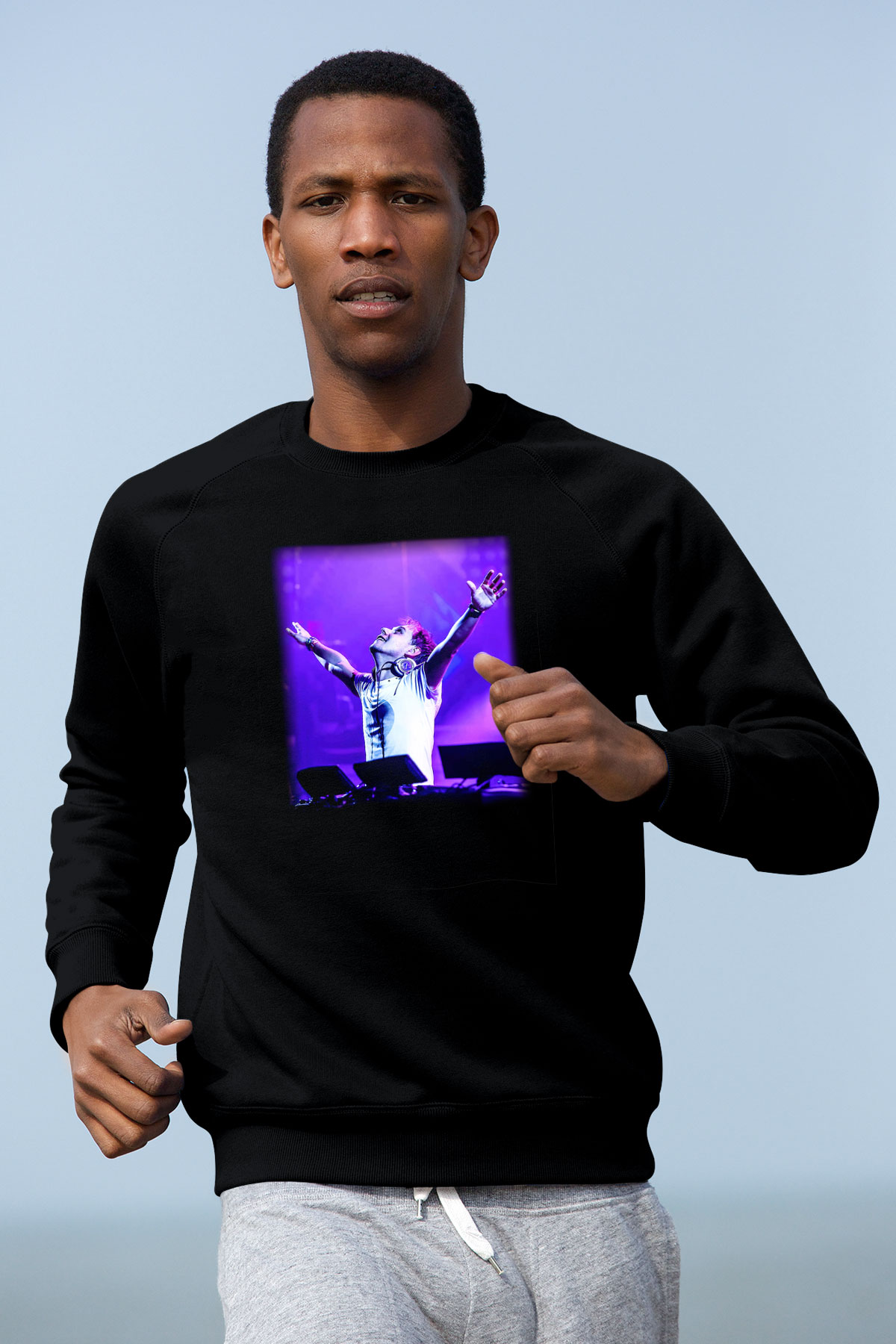 Armin Van Buuren Siyah Unisex Sweatshirt