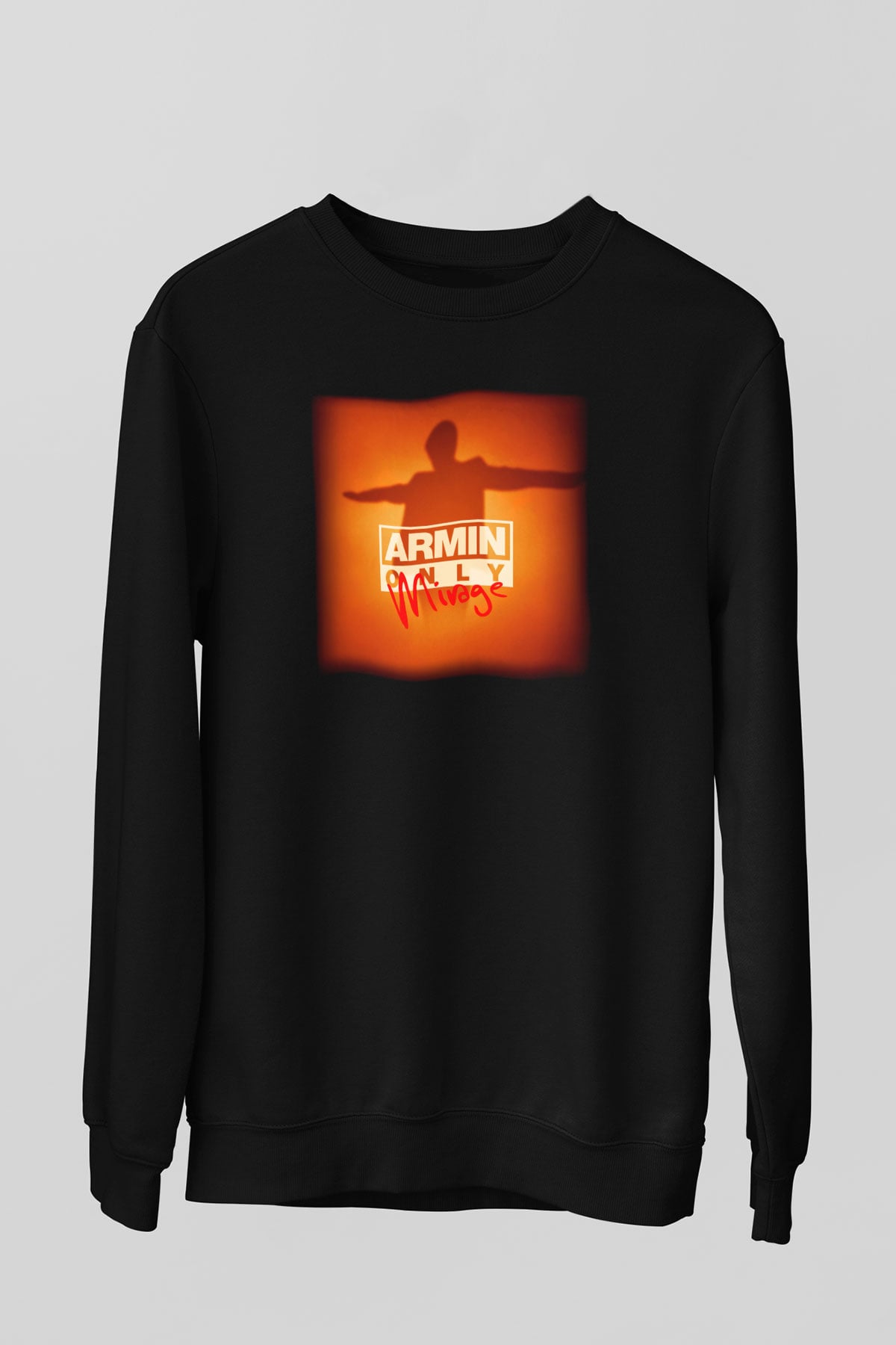 Armin Van Buuren Siyah Unisex Sweatshirt