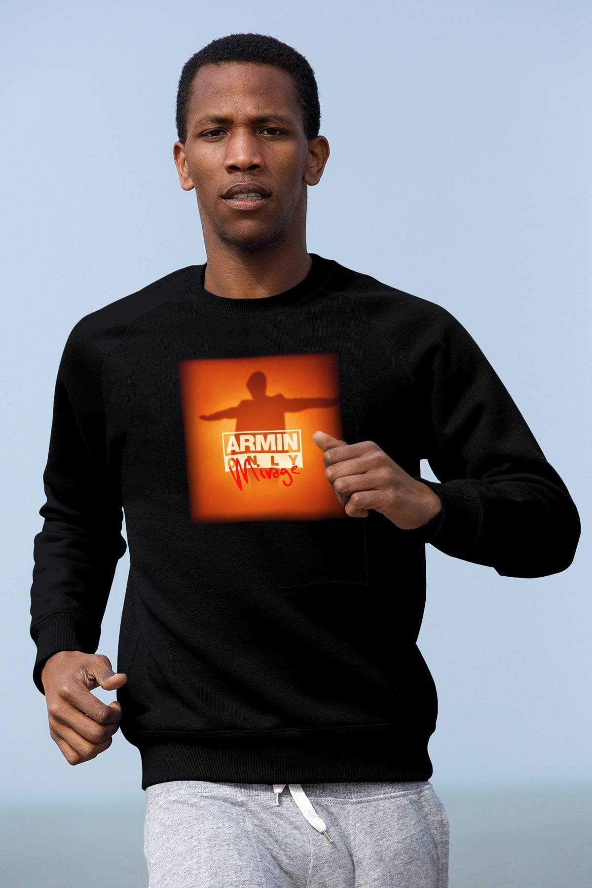 Armin Van Buuren Siyah Unisex Sweatshirt