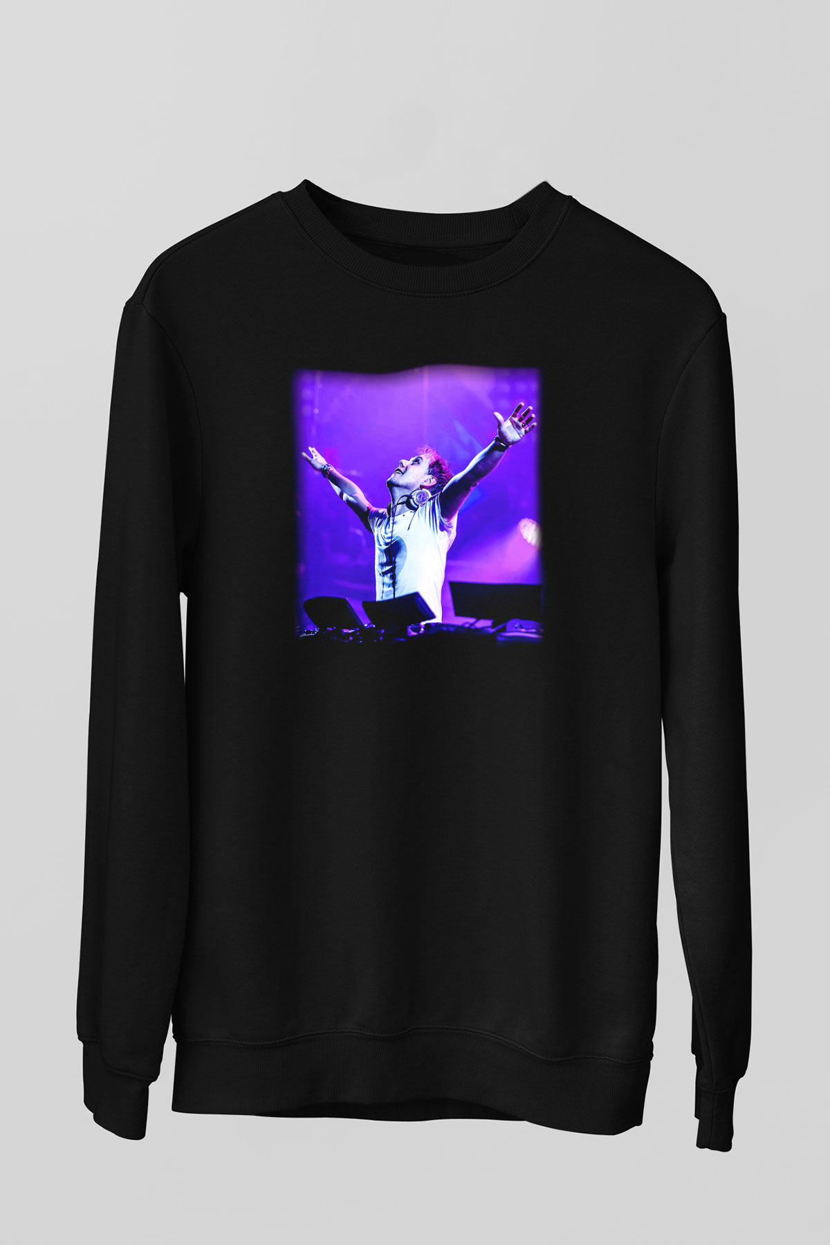 Armin Van Buuren Siyah Unisex Sweatshirt