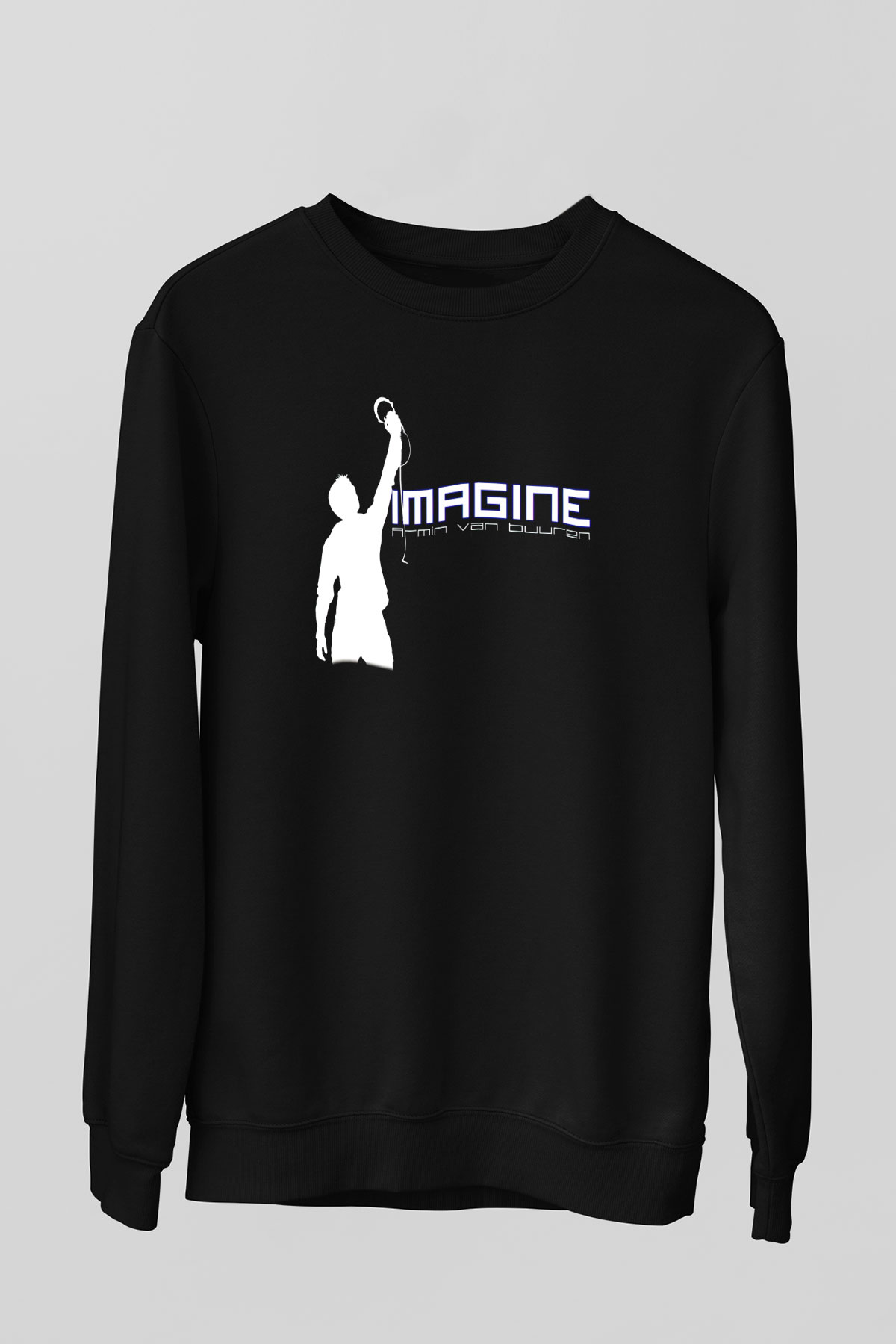Armin Van Buuren Siyah Unisex Sweatshirt