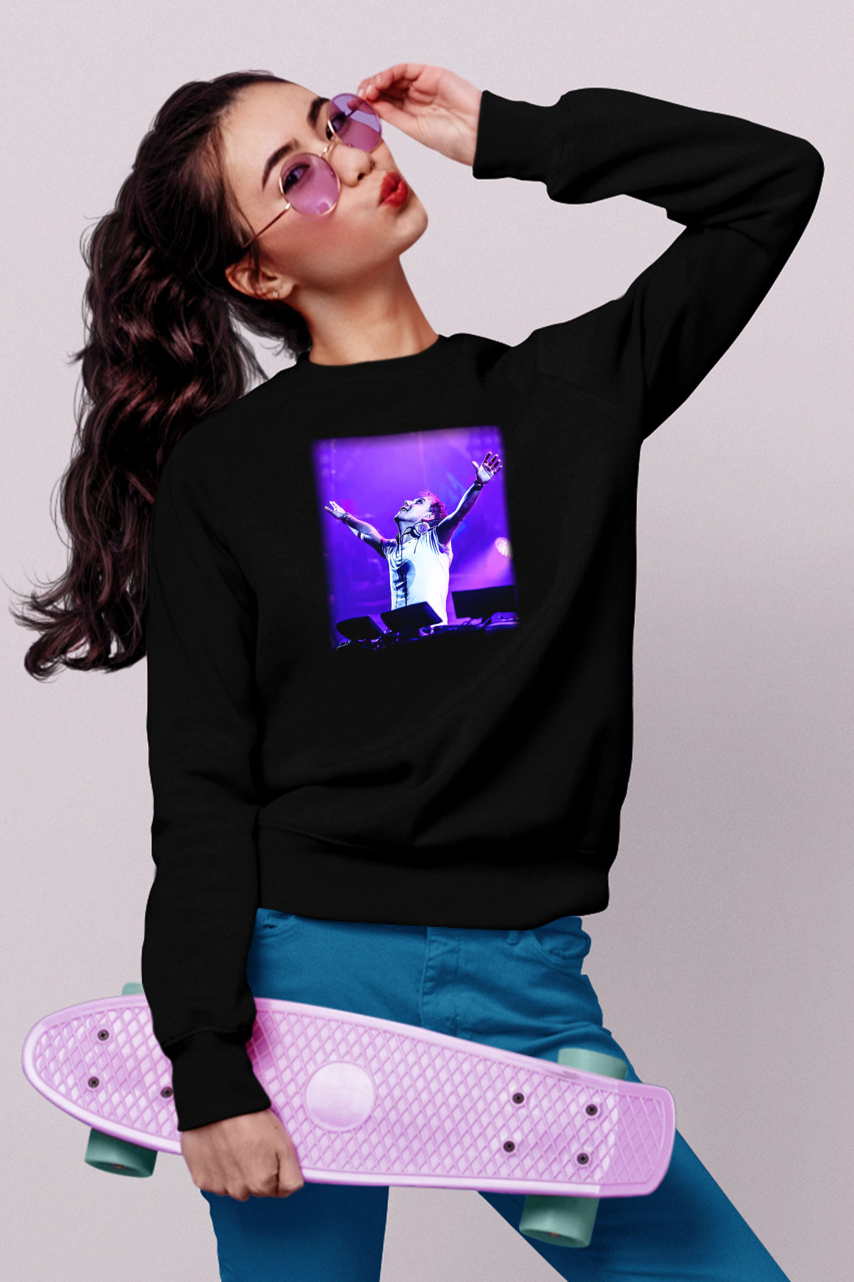 Armin Van Buuren Siyah Unisex Sweatshirt