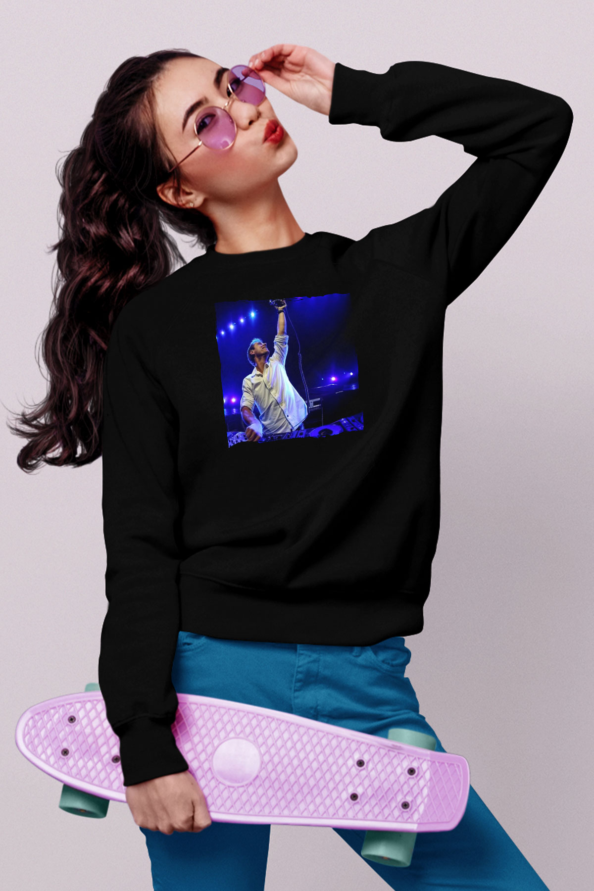 Armin Van Buuren Siyah Unisex Sweatshirt