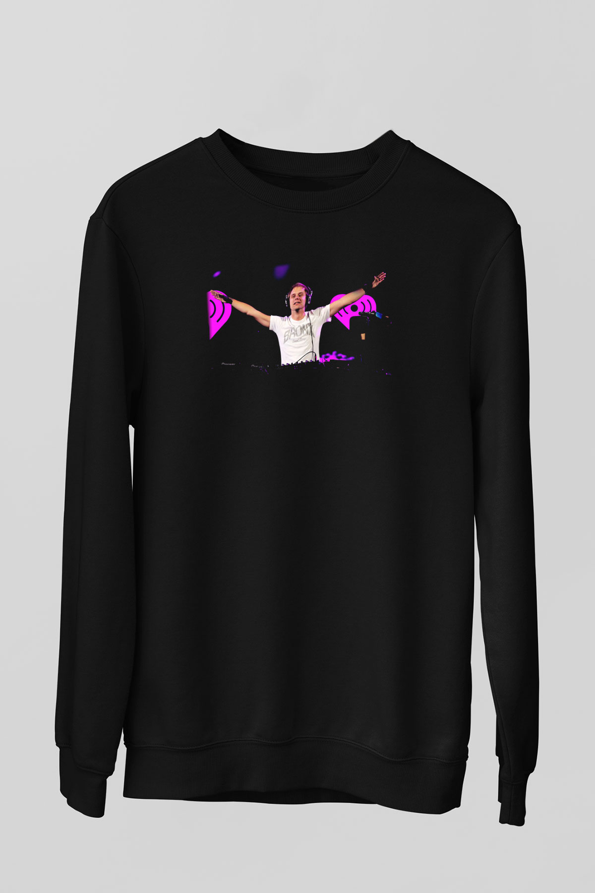 Armin Van Buuren Siyah Unisex Sweatshirt