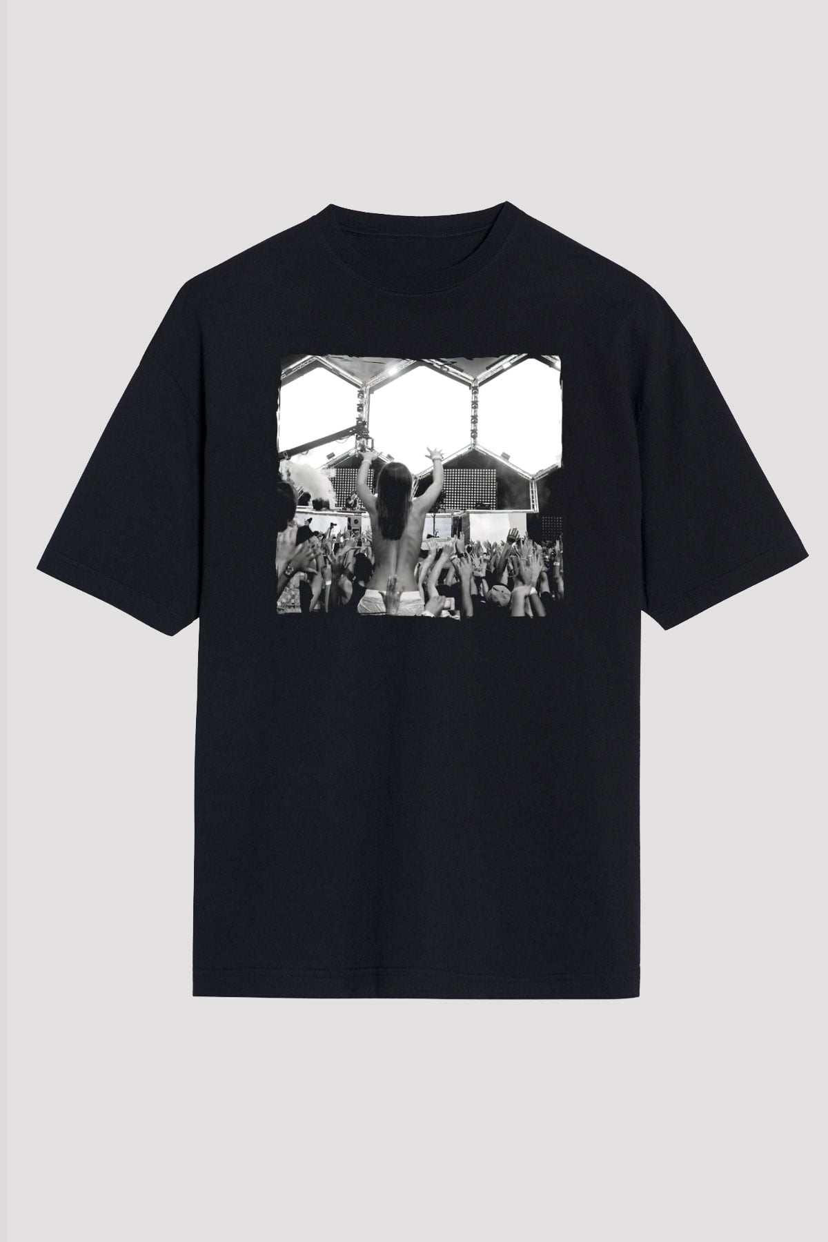 Armin Van Buuren Siyah Oversize Tişört Oversize T-shirt - TişörtFabrikası