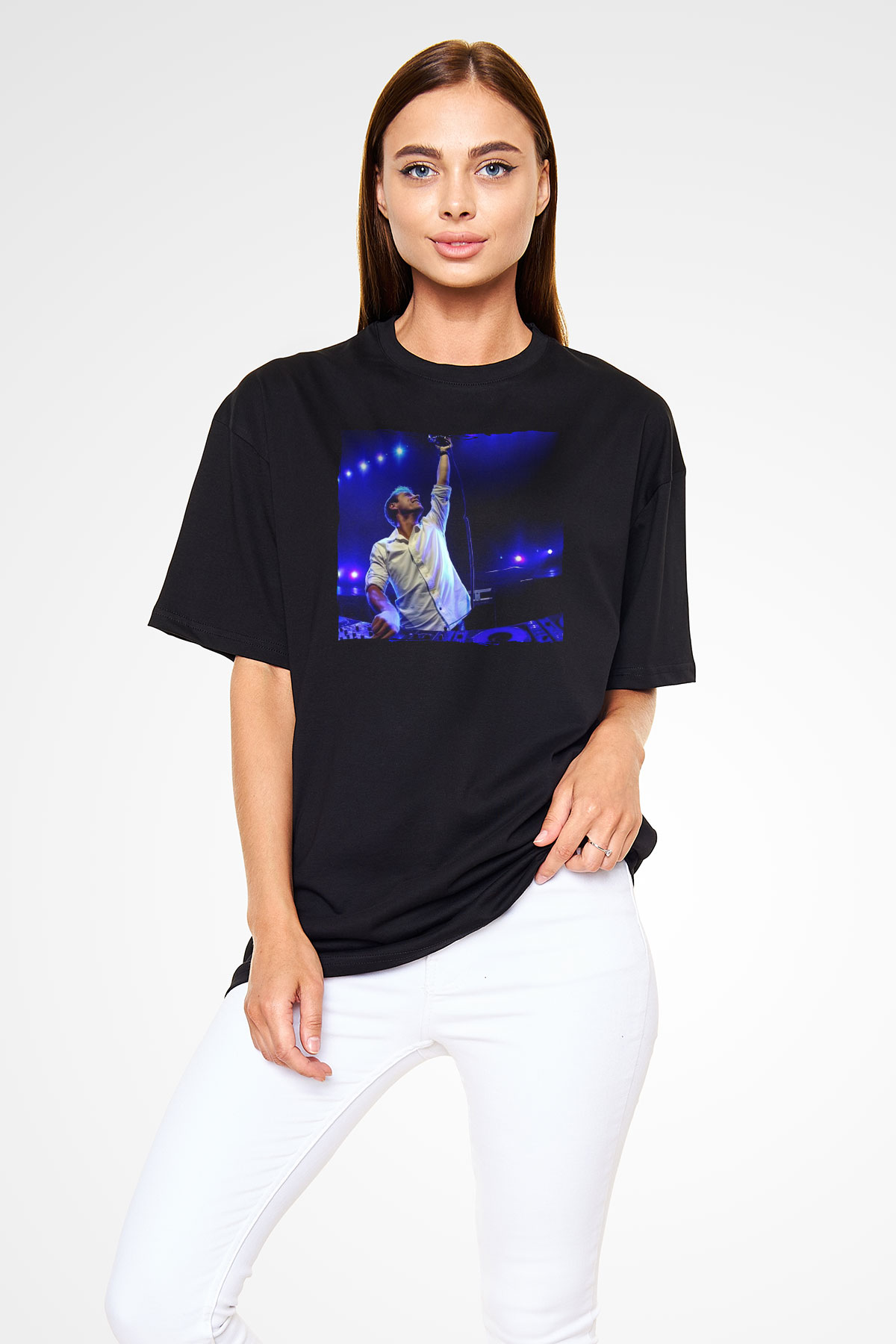 Armin Van Buuren Siyah Oversize Tişört Oversize T-shirt - TişörtFabrikası