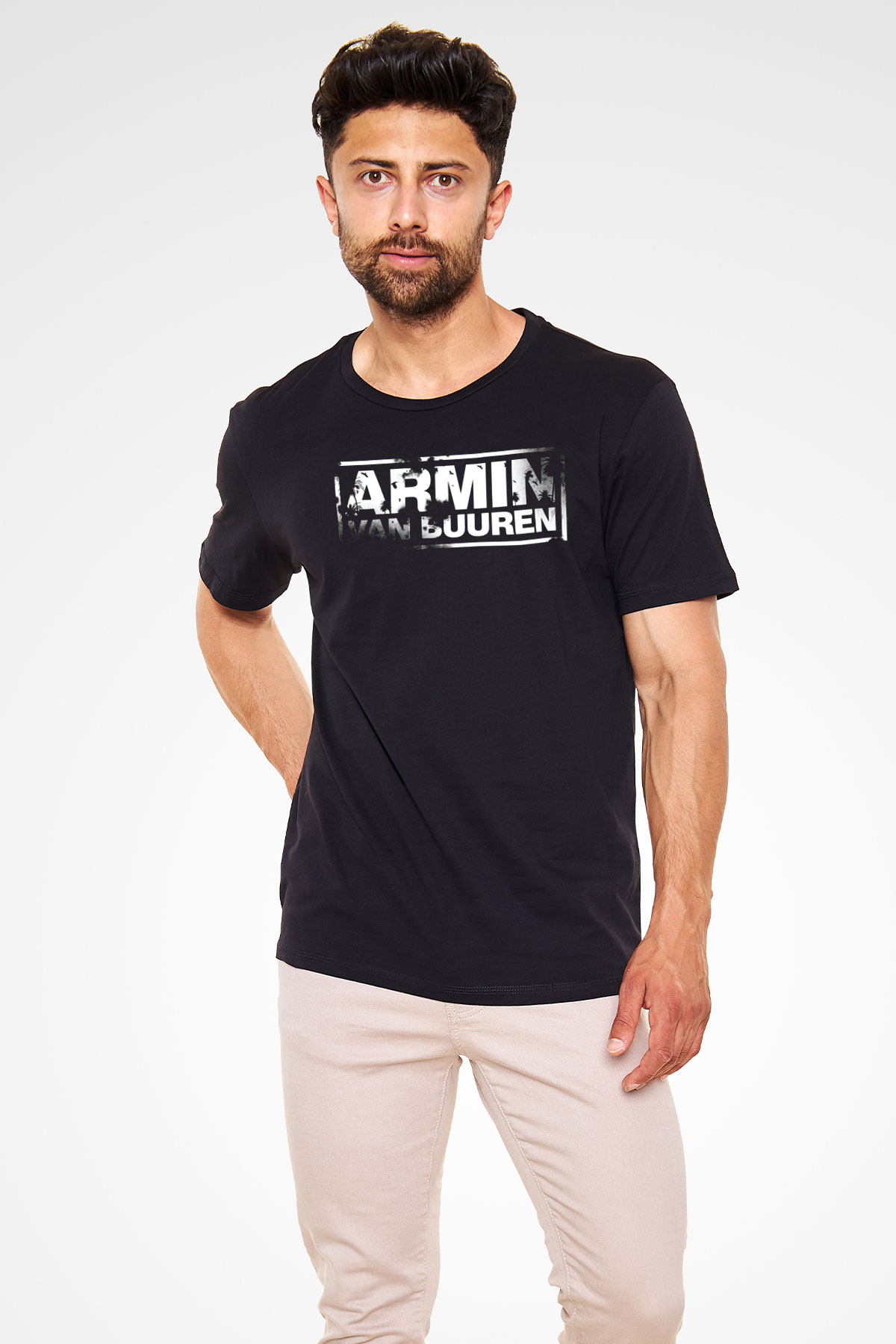 Armin Van Buuren Siyah Unisex Tişört T-Shirt - TişörtFabrikası