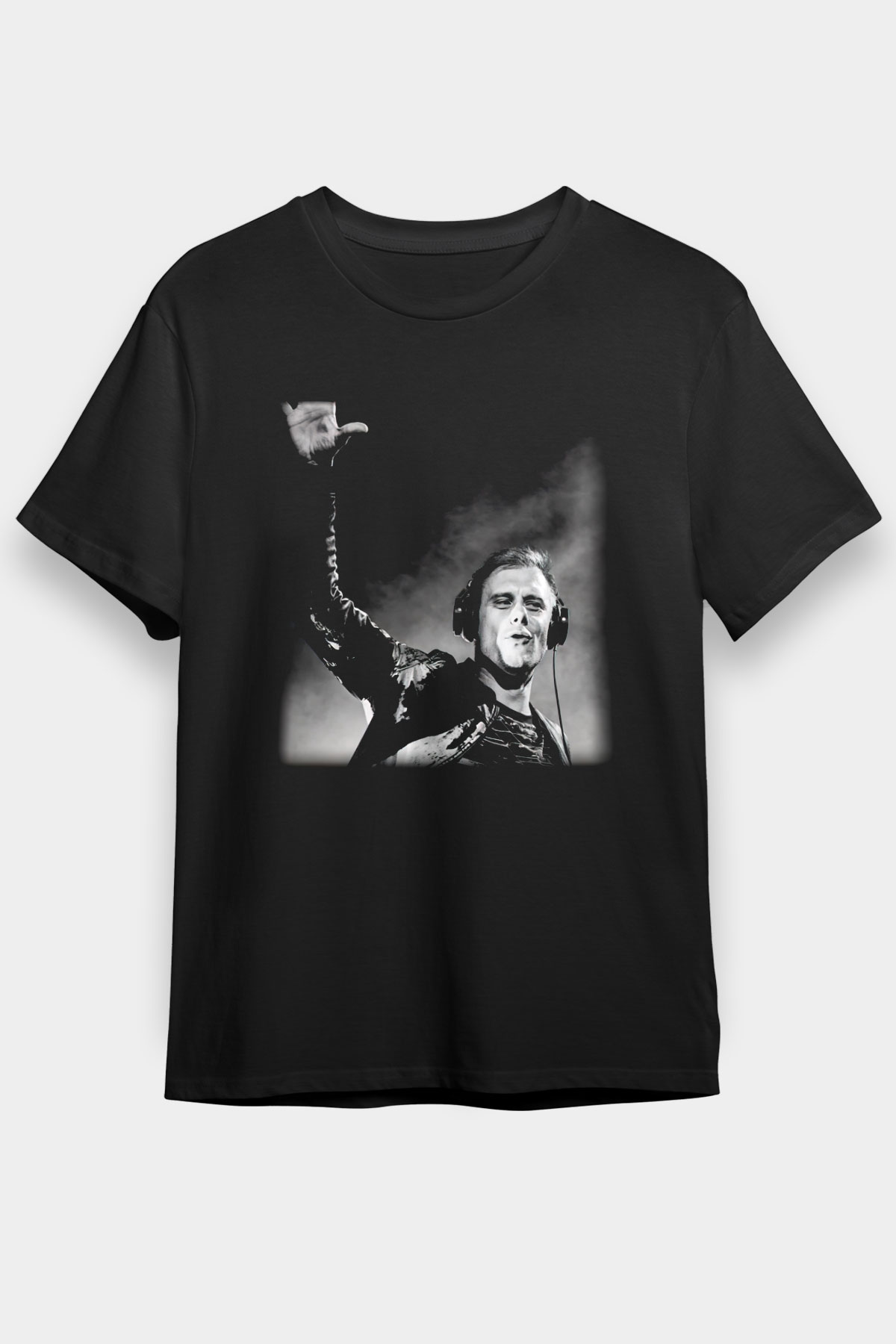 Armin Van Buuren Siyah Unisex Tişört T-Shirt - TişörtFabrikası