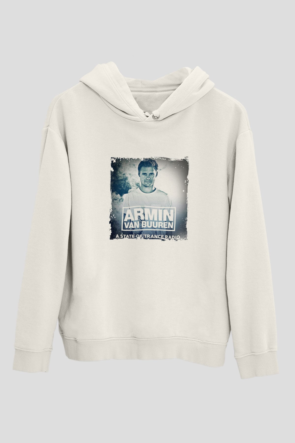 Armin Van BuurenBaskılı Beyaz Hoodie
