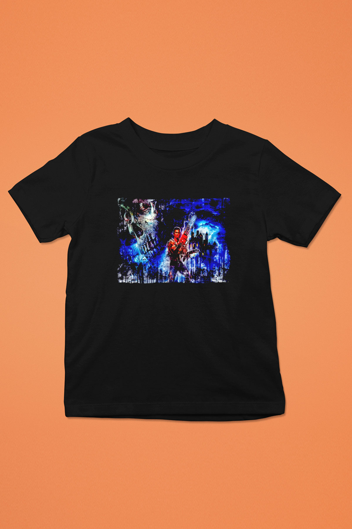 Army of Darkness Siyah Unisex  Çocuk Tişört
