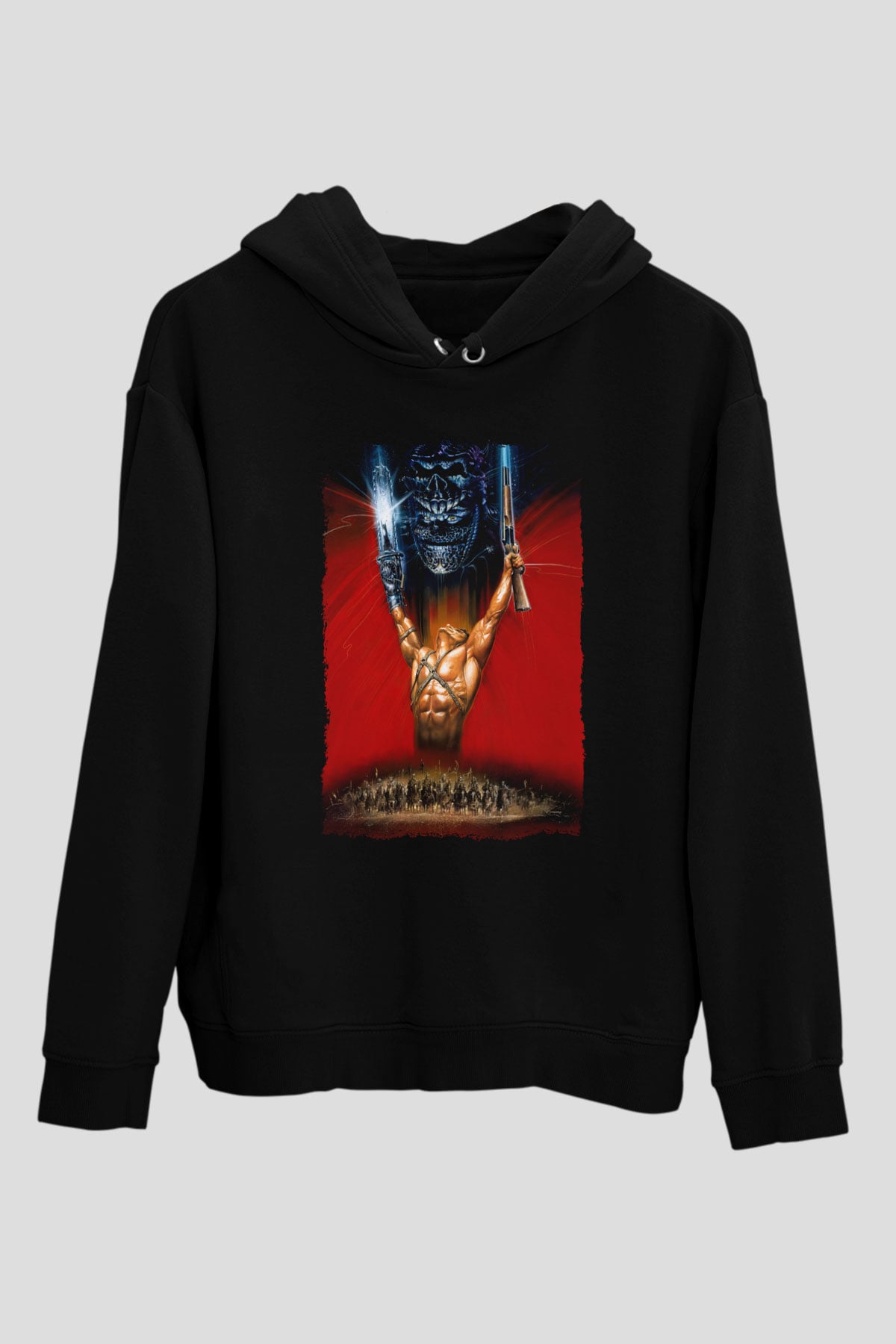 Army of Darkness Siyah Unisex Hoodie