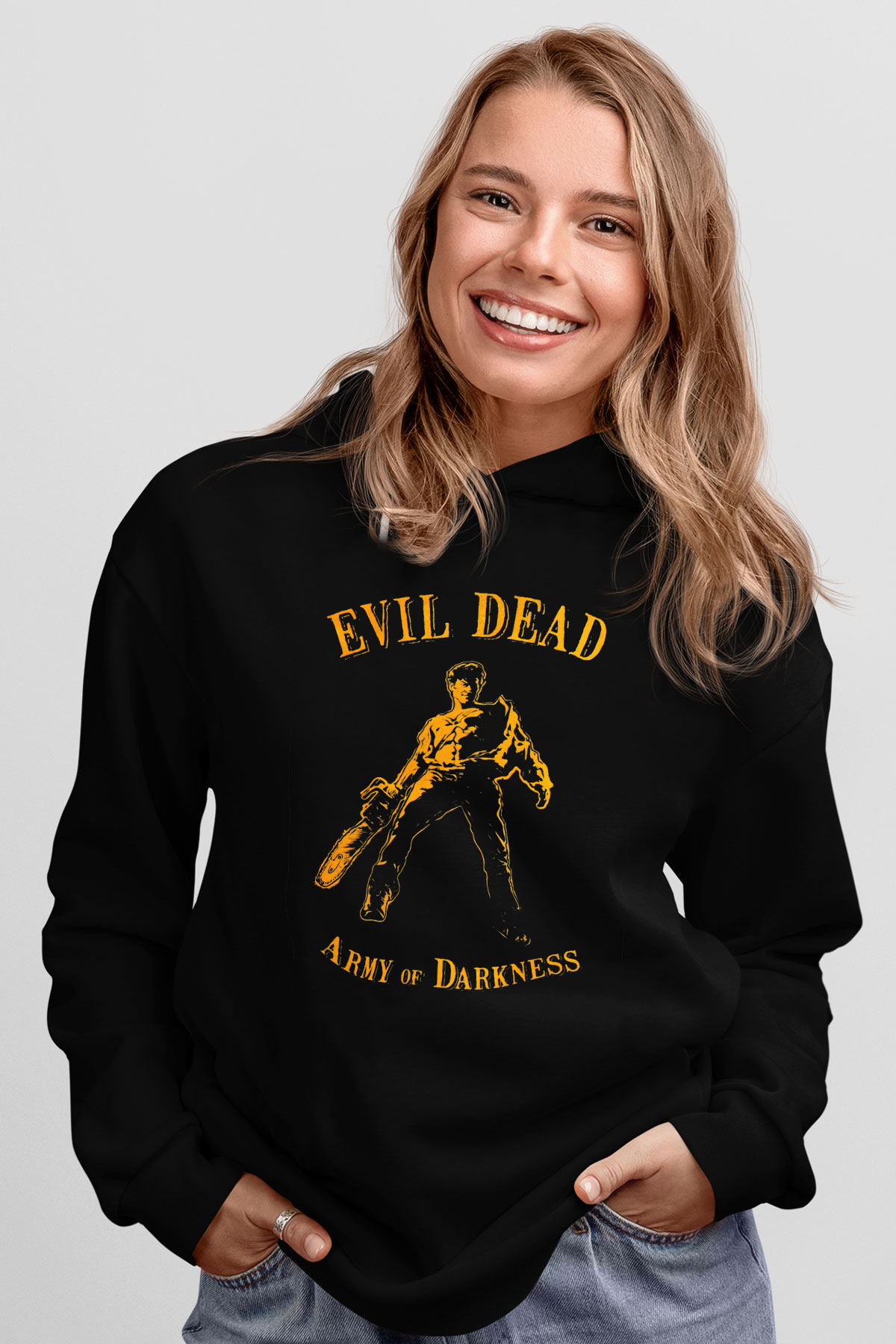 Army of Darkness Siyah Unisex Hoodie