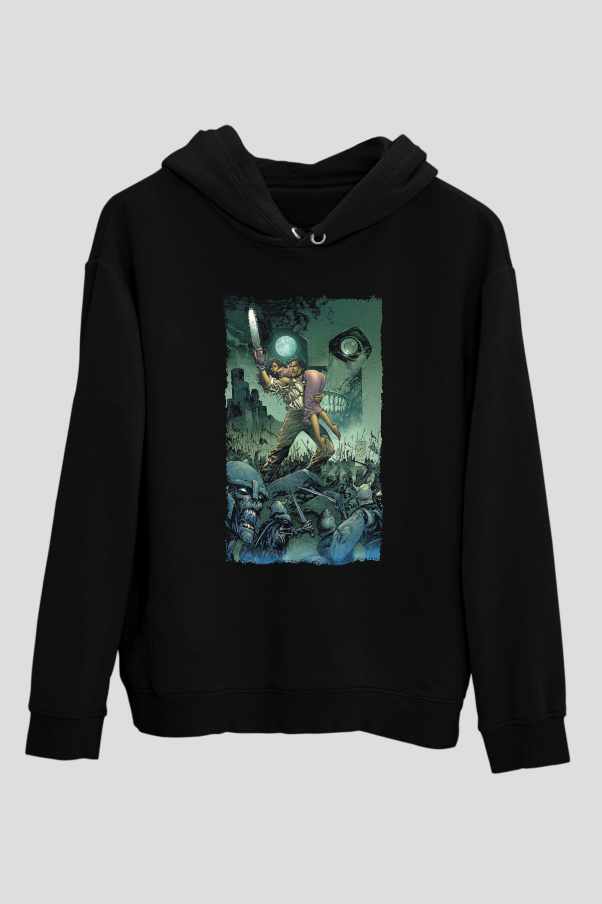 Army of Darkness Siyah Unisex Hoodie