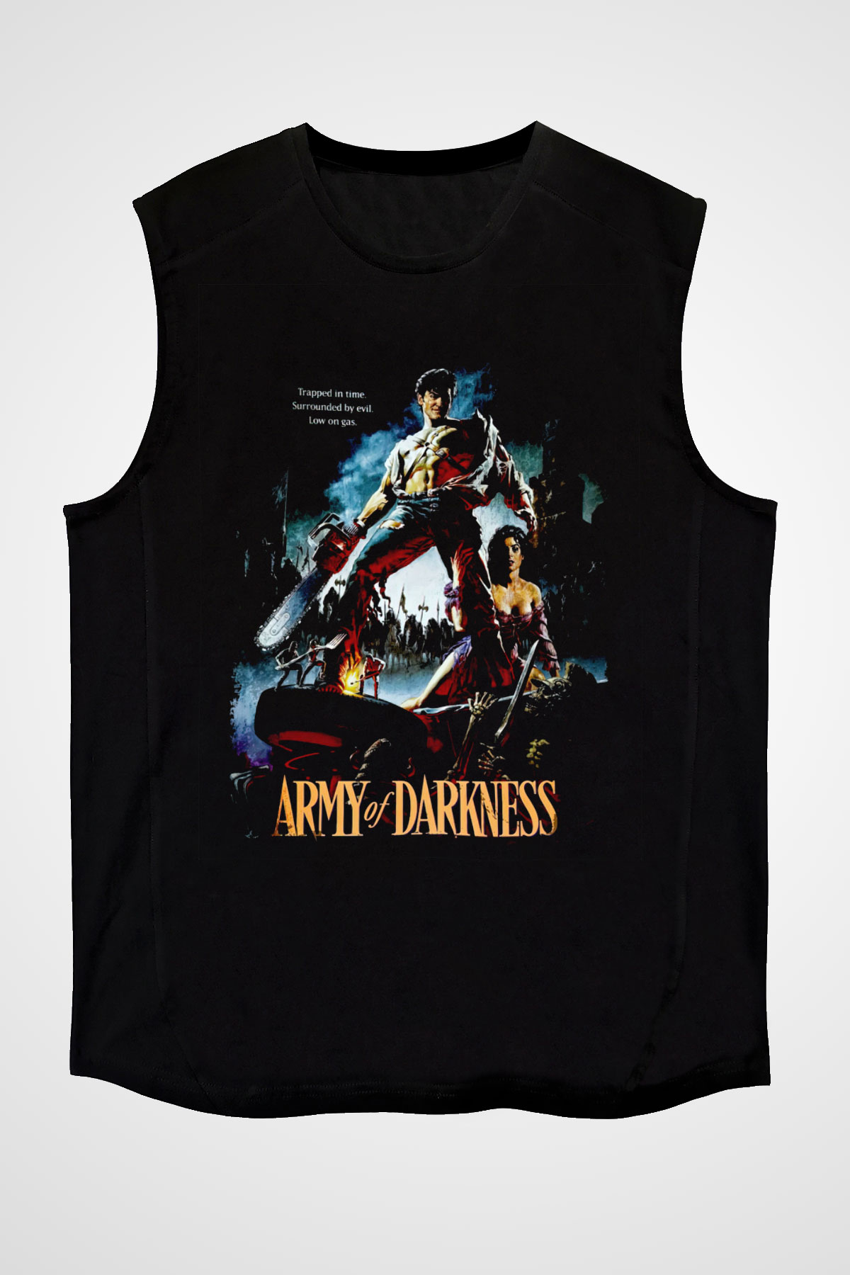 Army of Darkness Siyah Unisex  Kolsuz Tişört
