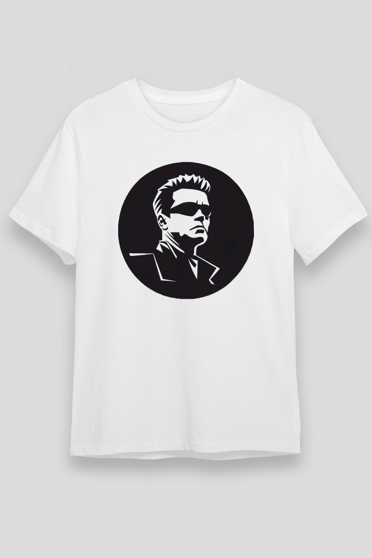 Arnold Schwarzenegger Beyaz Unisex Tişört T-Shirt - TişörtFabrikası