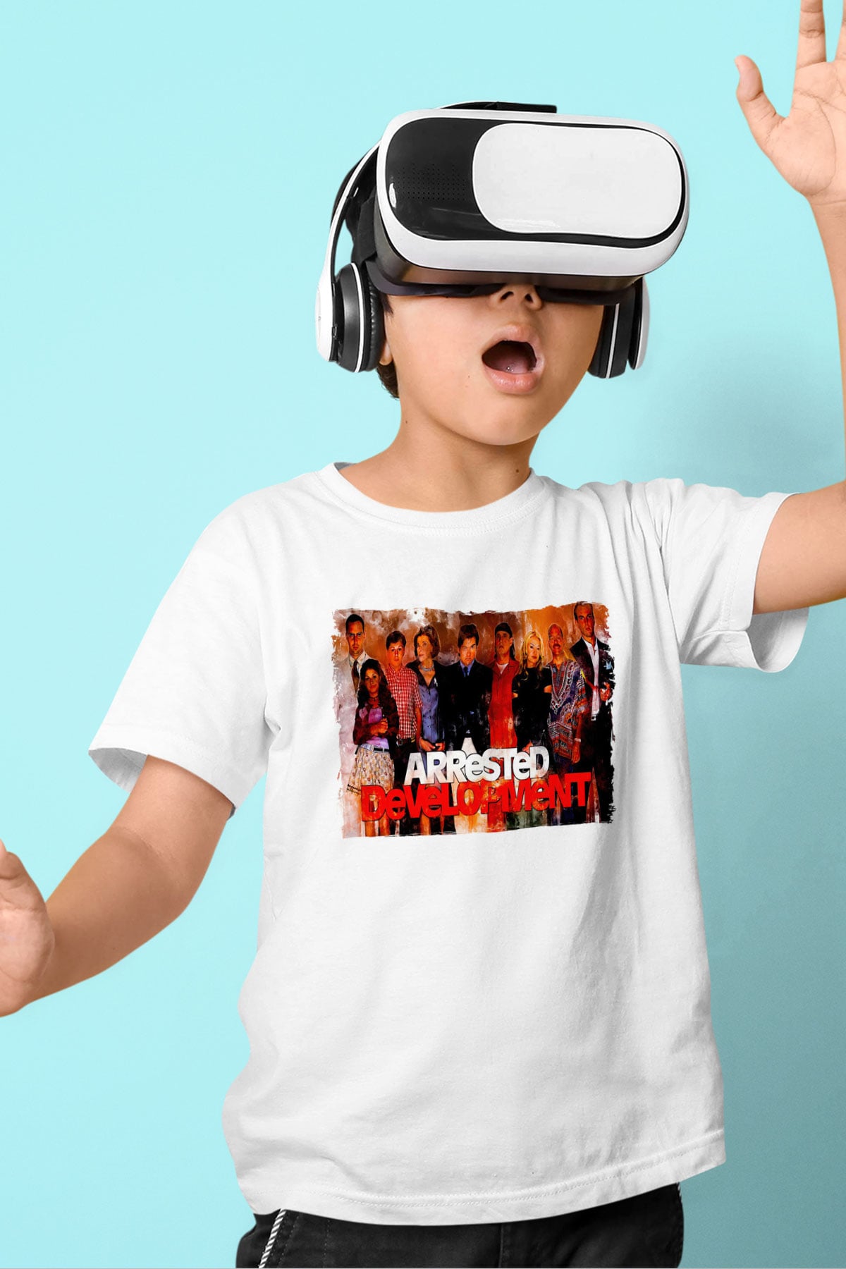 Arrested Development Beyaz Unisex Çocuk Tişört
