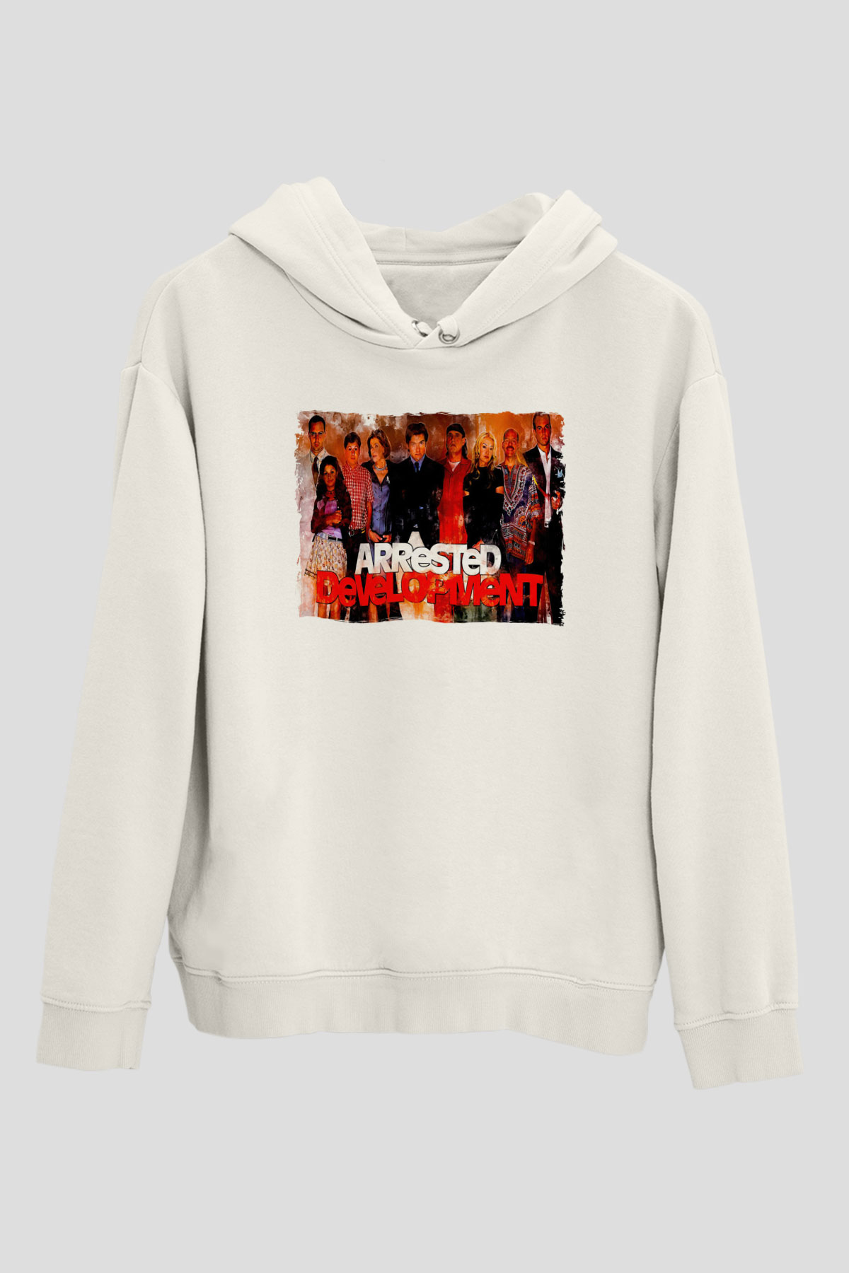 Arrested Development Beyaz Unisex Hoodie