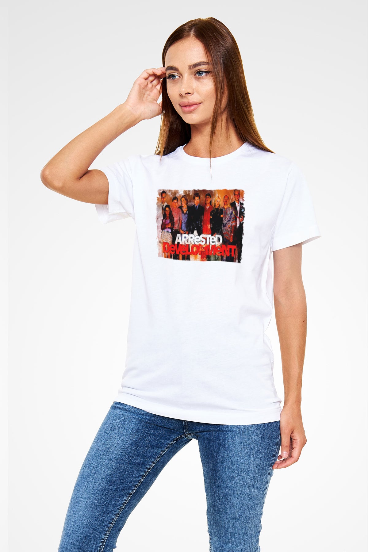 Arrested Development Beyaz Unisex Tişört T-Shirt