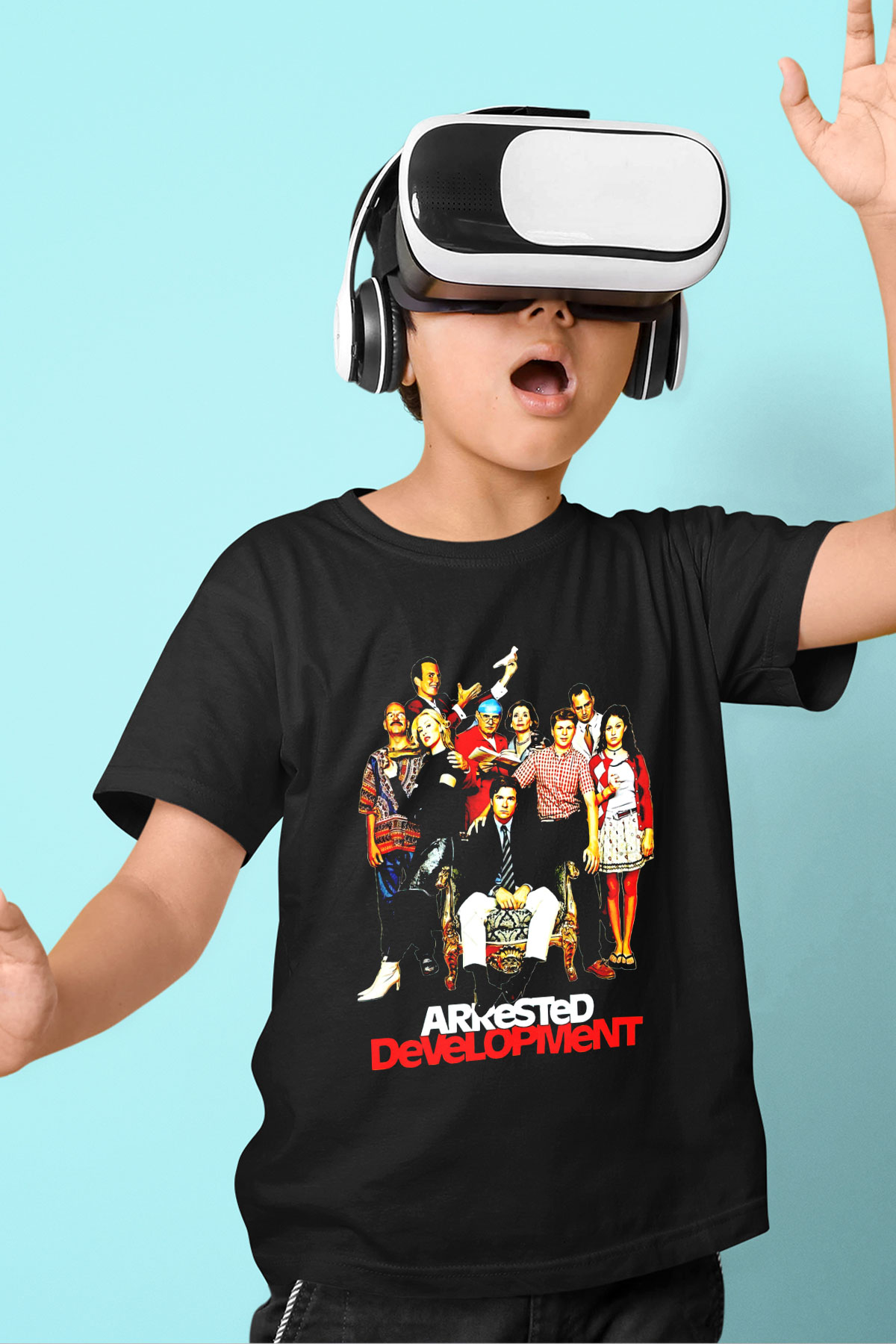 Arrested Development Siyah Unisex Çocuk Tişört