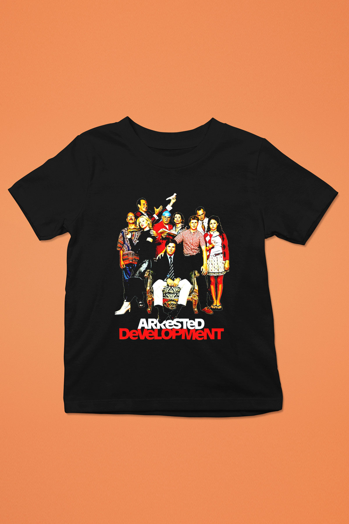 Arrested Development Siyah Unisex Çocuk Tişört