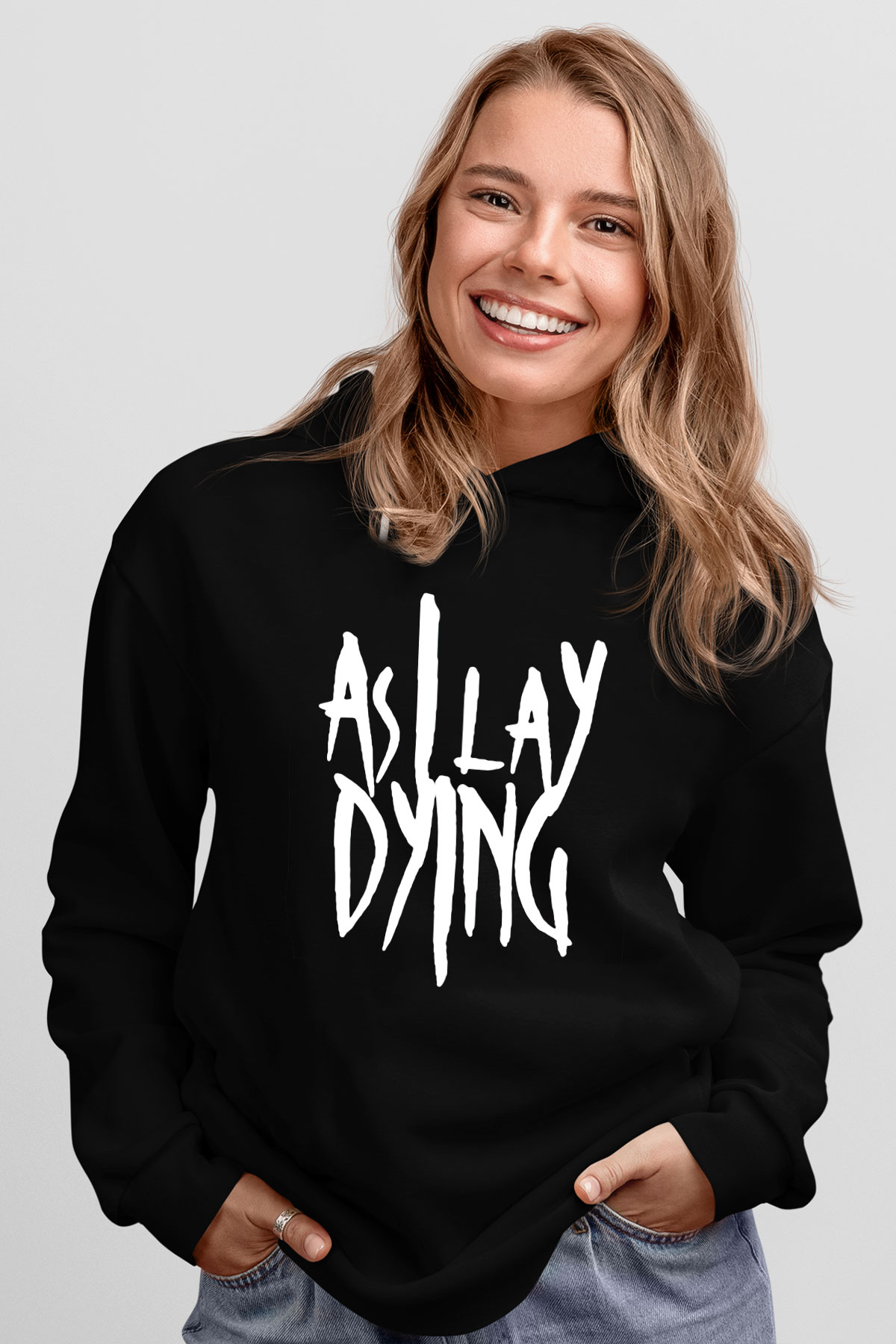 As I Lay Dying Siyah Unisex Hoodie