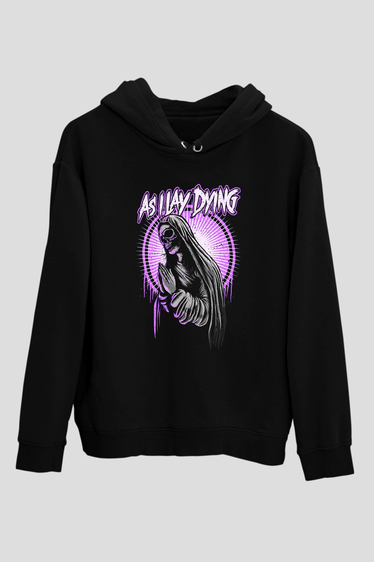 As I Lay Dying Siyah Unisex Hoodie