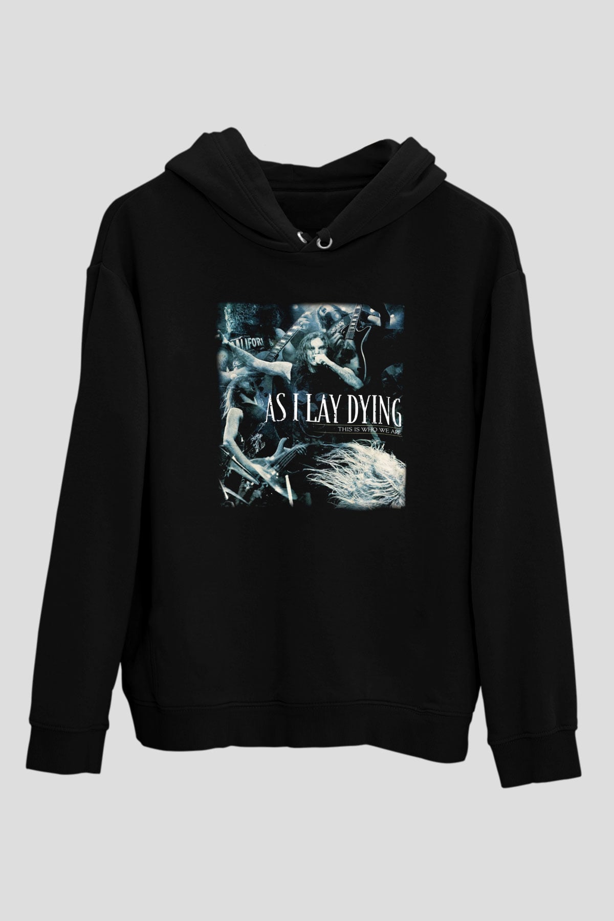 As I Lay Dying Siyah Unisex Hoodie
