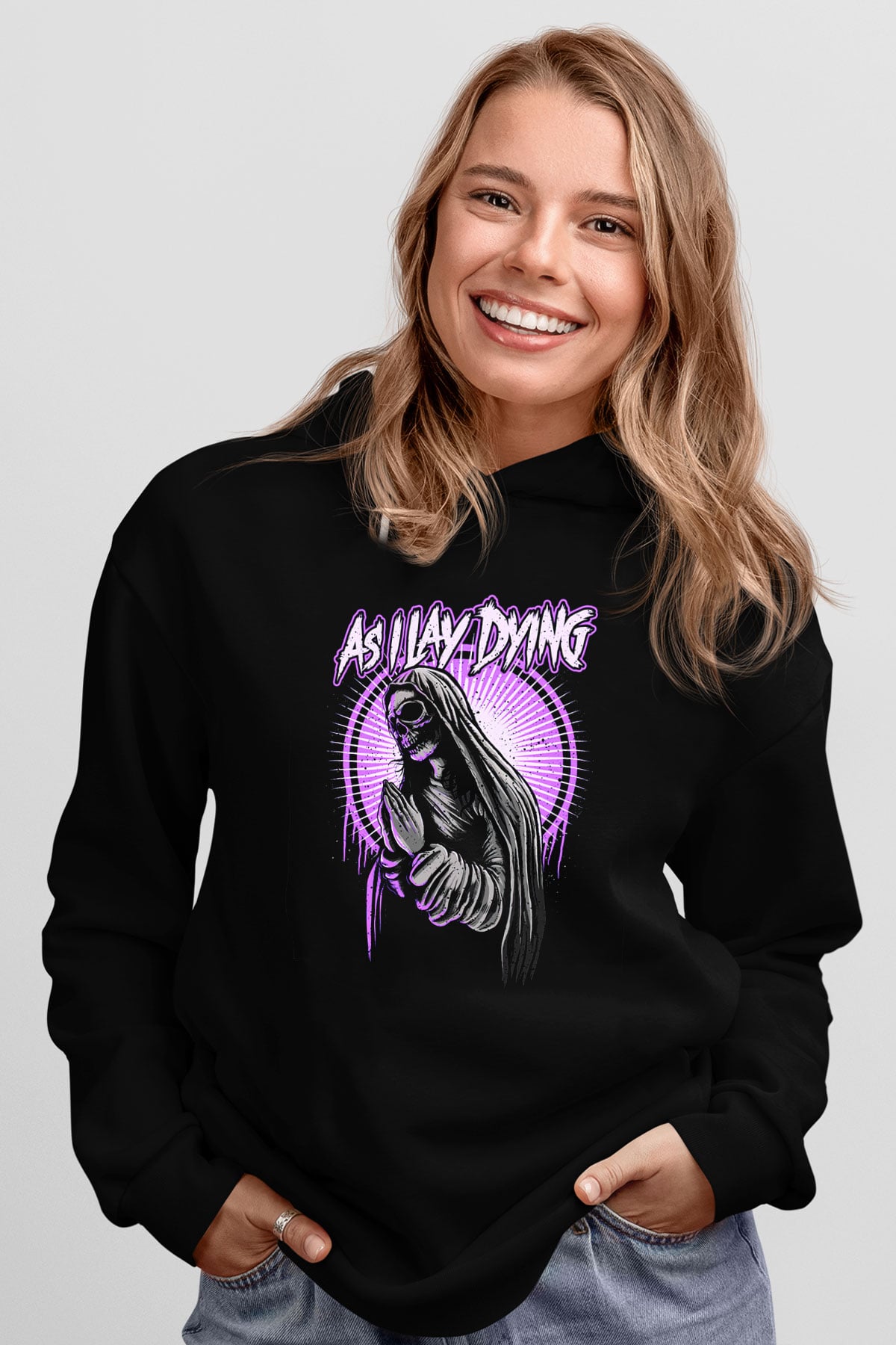 As I Lay Dying Siyah Unisex Hoodie