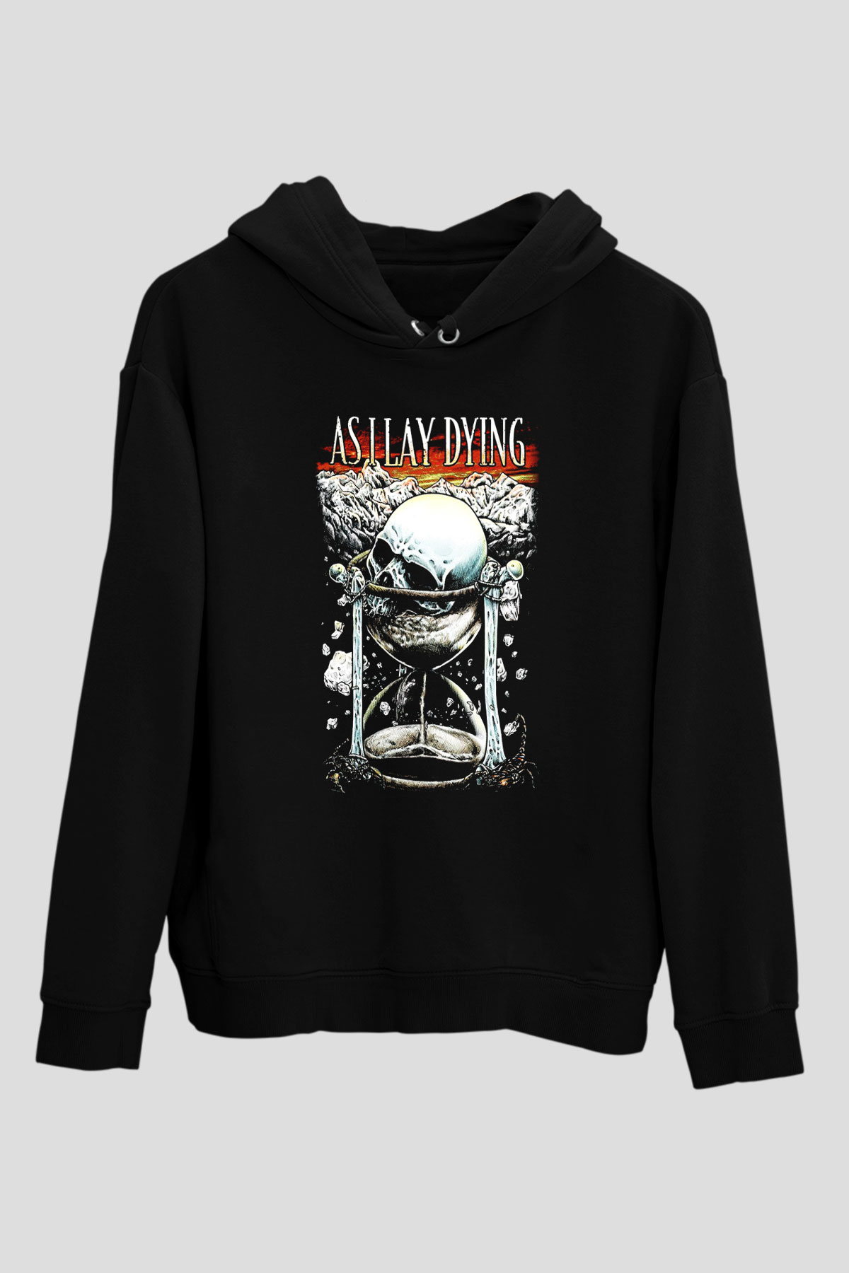 As I Lay Dying Siyah Unisex Hoodie