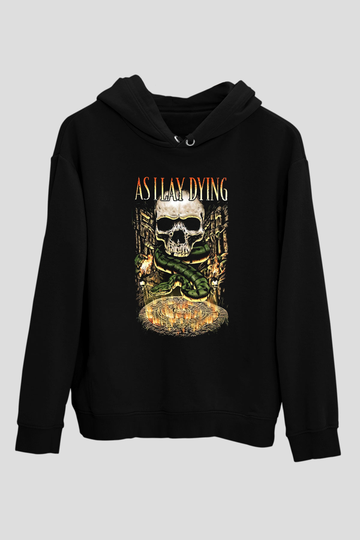 As I Lay Dying Siyah Unisex Hoodie