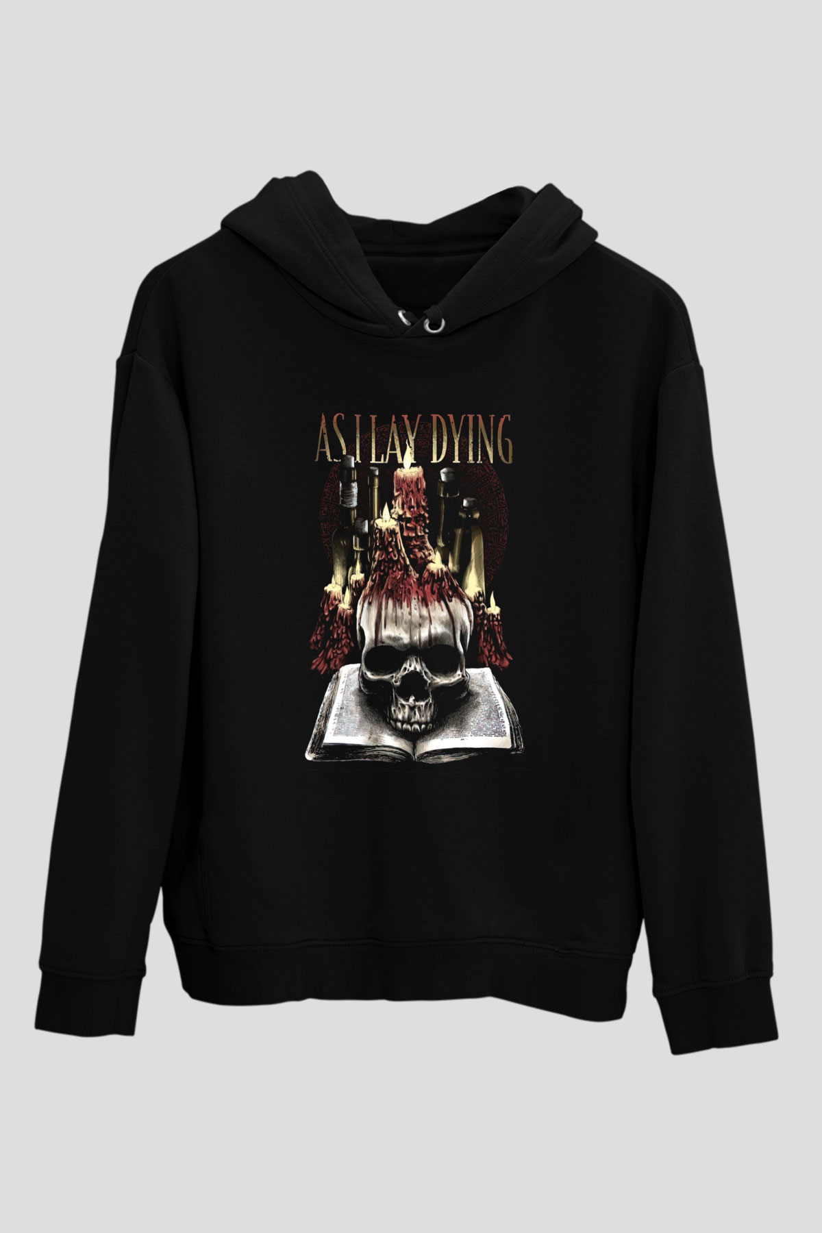 As I Lay Dying Siyah Unisex Kapüşonlu Sweatshirt