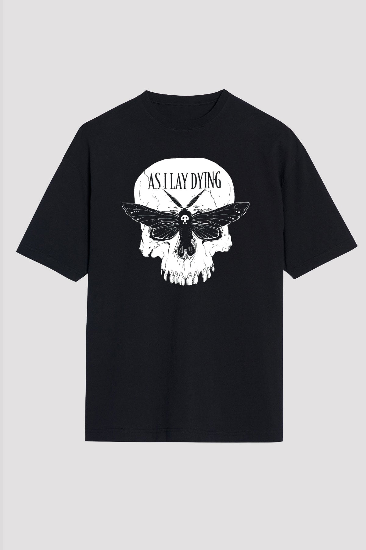 As I Lay Dying Siyah Unisex Oversize Tişört T-Shirt