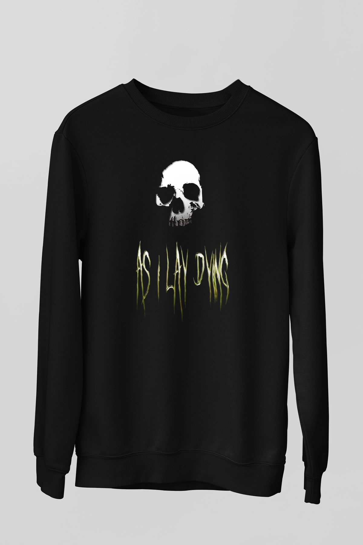 As I Lay Dying Siyah Unisex Sweatshirt