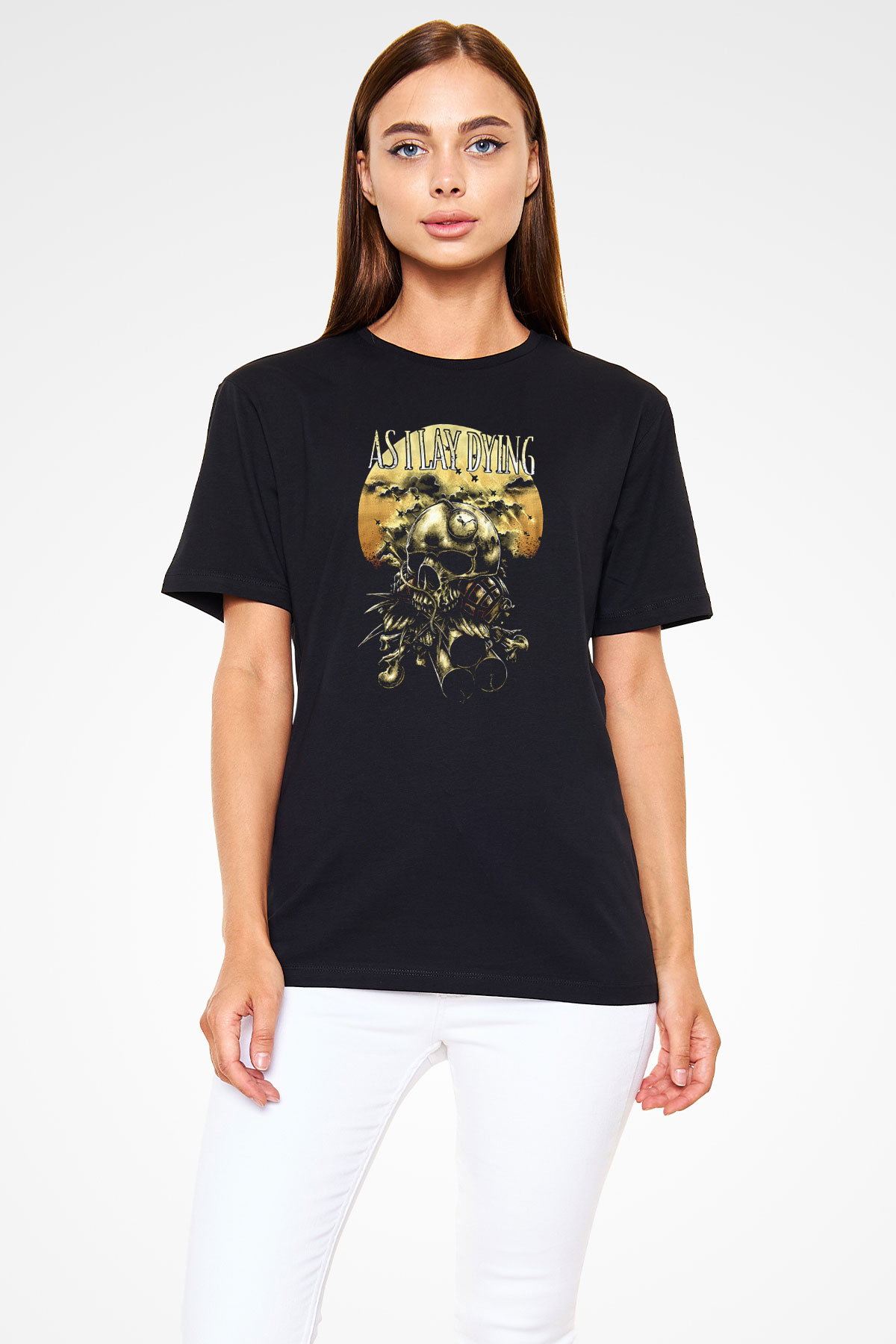 As I Lay Dying Siyah Unisex Tişört T-Shirt - TişörtFabrikası