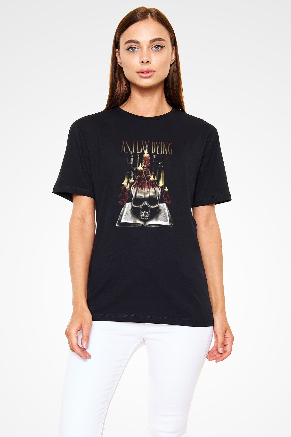 As I Lay Dying Siyah Unisex Tişört T-Shirt - TişörtFabrikası