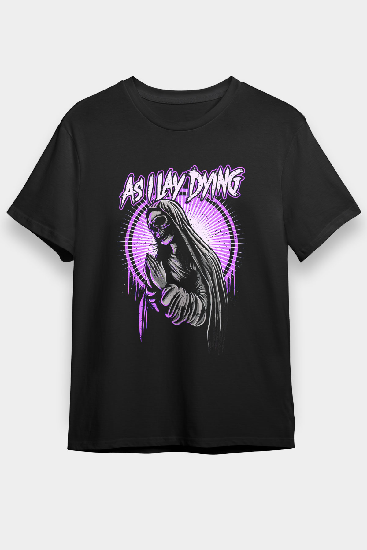 As I Lay Dying Siyah Unisex Tişört T-Shirt - TişörtFabrikası