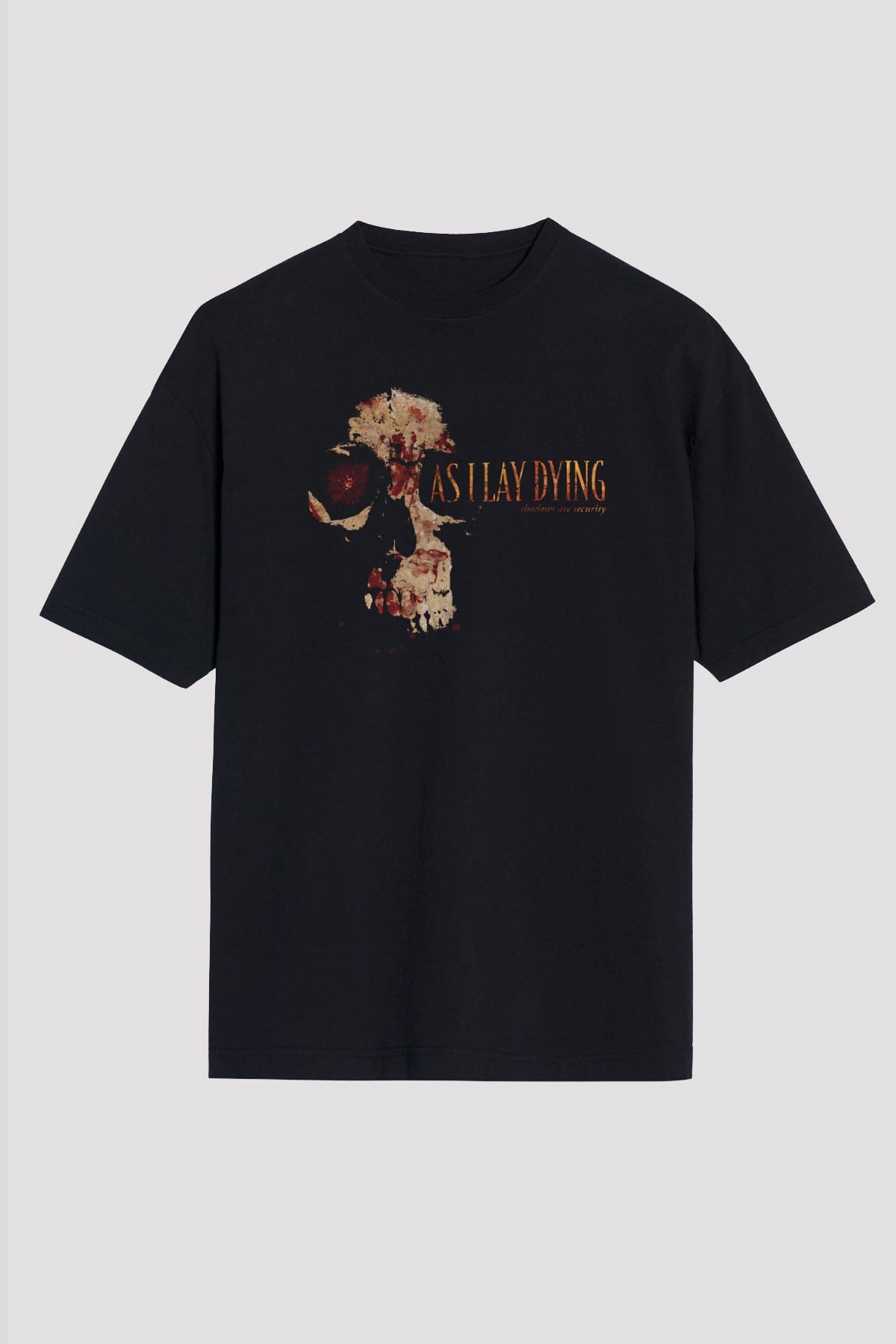 As I Lay Dying Siyah Oversize Tişört Oversize T-shirt - TişörtFabrikası