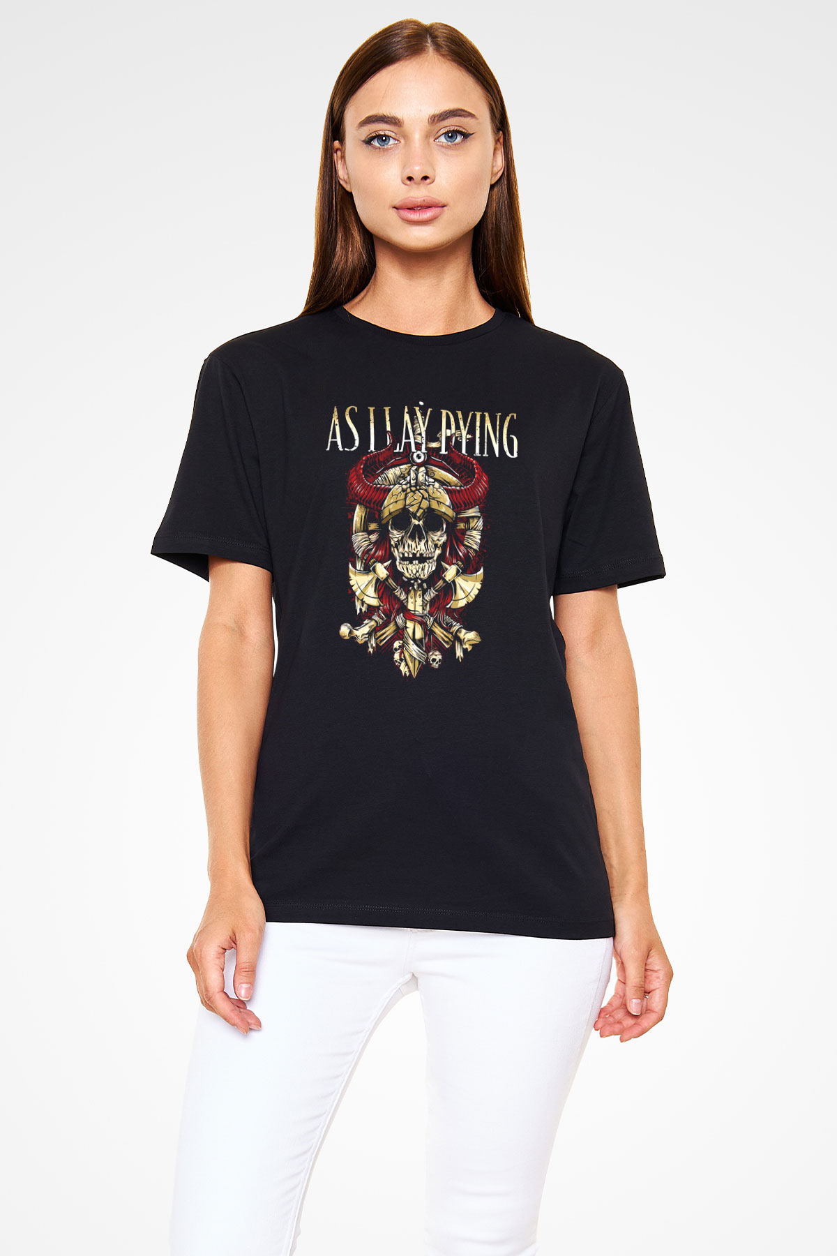 As I Lay Dying Siyah Unisex Tişört T-Shirt - TişörtFabrikası
