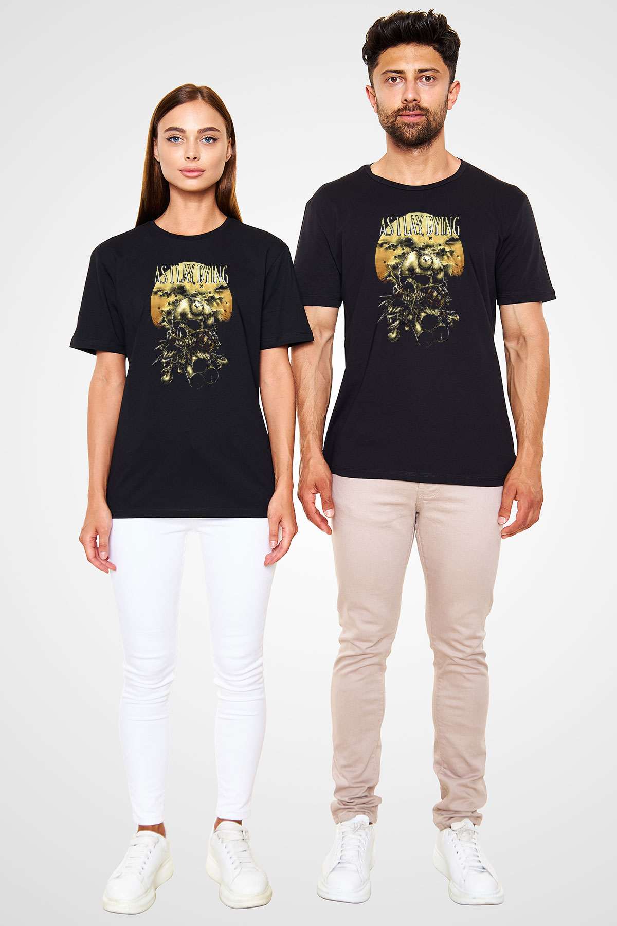 As I Lay Dying Siyah Unisex Tişört T-Shirt - TişörtFabrikası