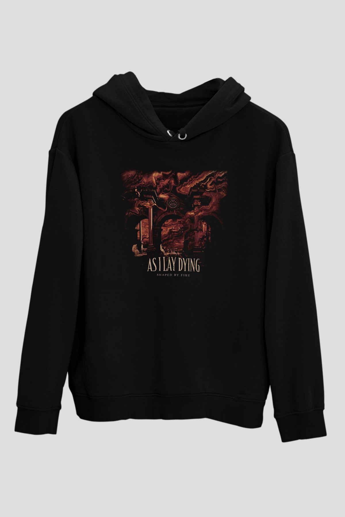 As It Is Siyah Unisex Kapüşonlu Sweatshirt