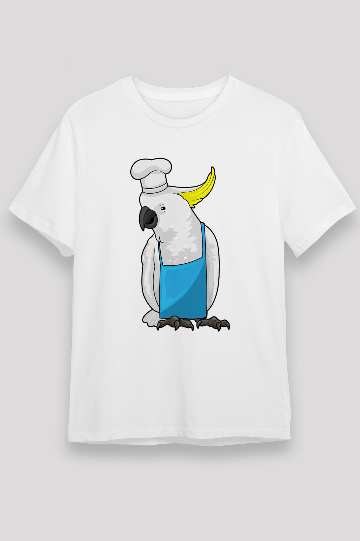 Aşçı Beyaz Unisex Tişört T-Shirt - TişörtFabrikası