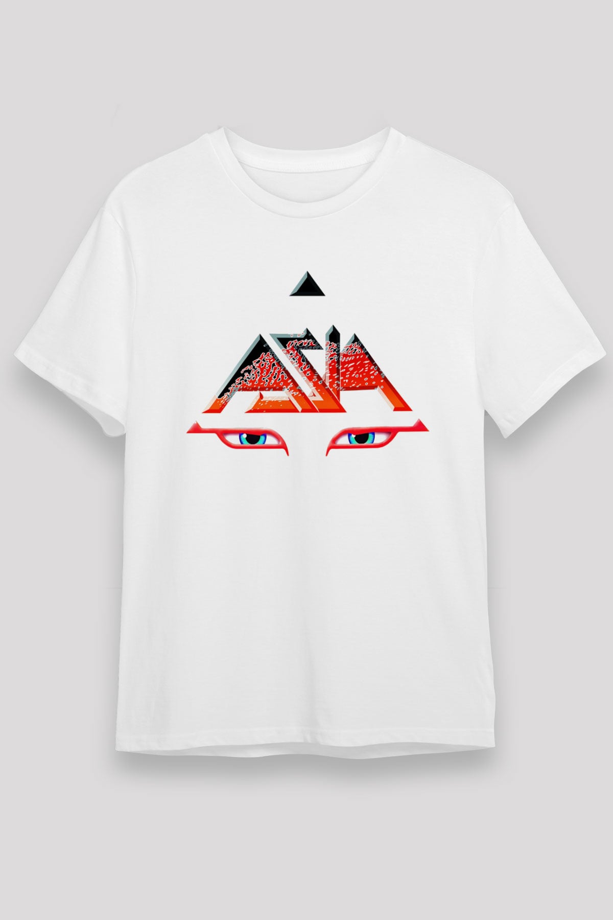Asia Beyaz Unisex Tişört T-Shirt - TişörtFabrikası