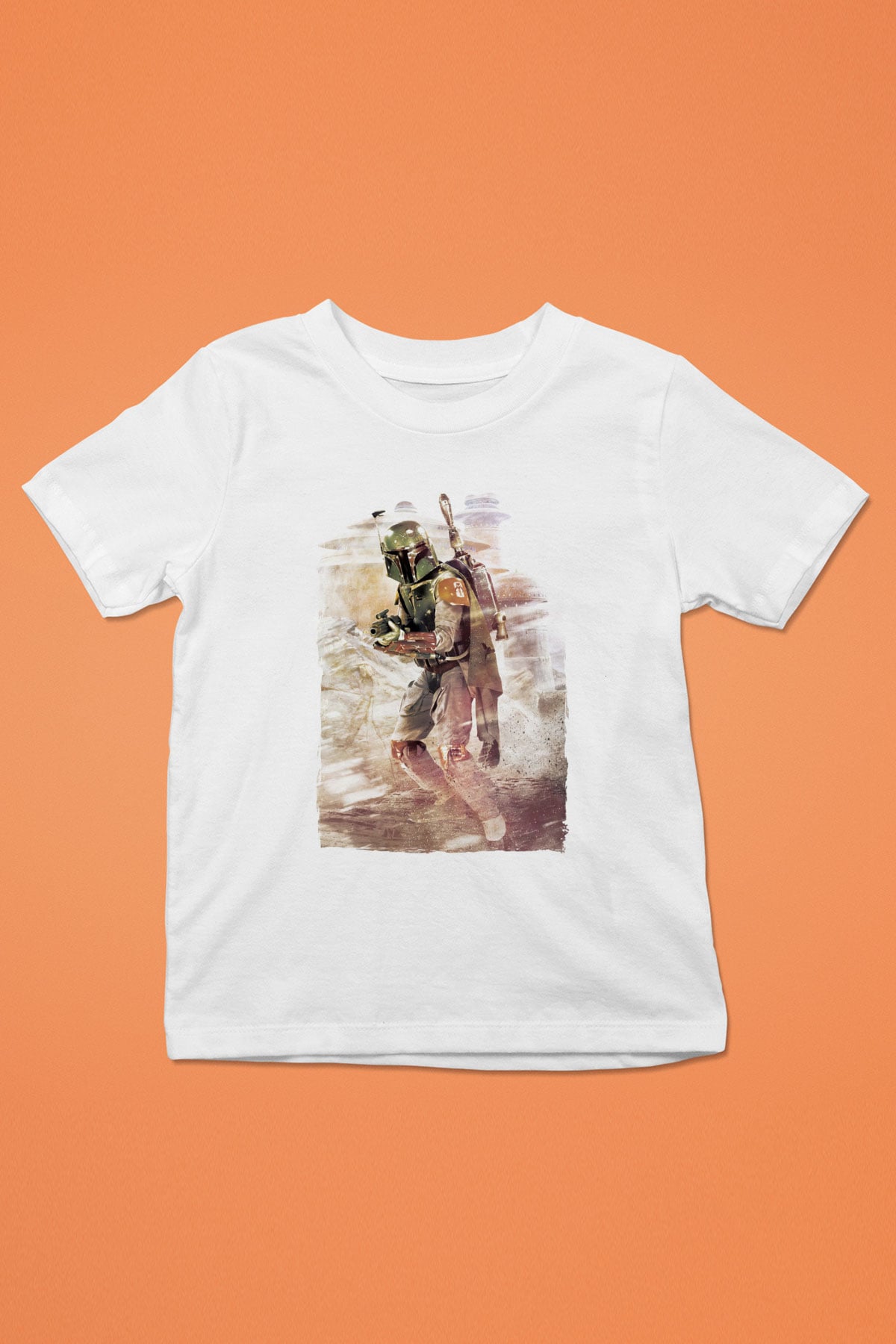 Asker Beyaz Unisex Çocuk Tişört