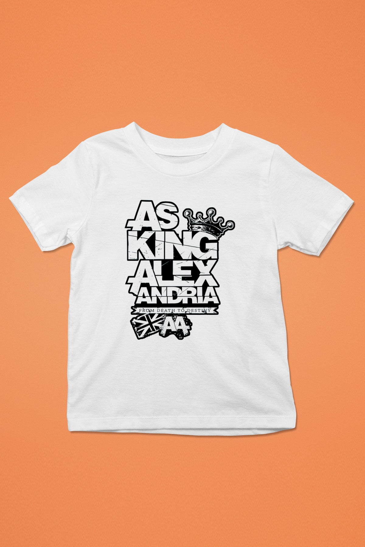 Asking Alexandria Baskılı Beyaz Unisex Çocuk Tişört