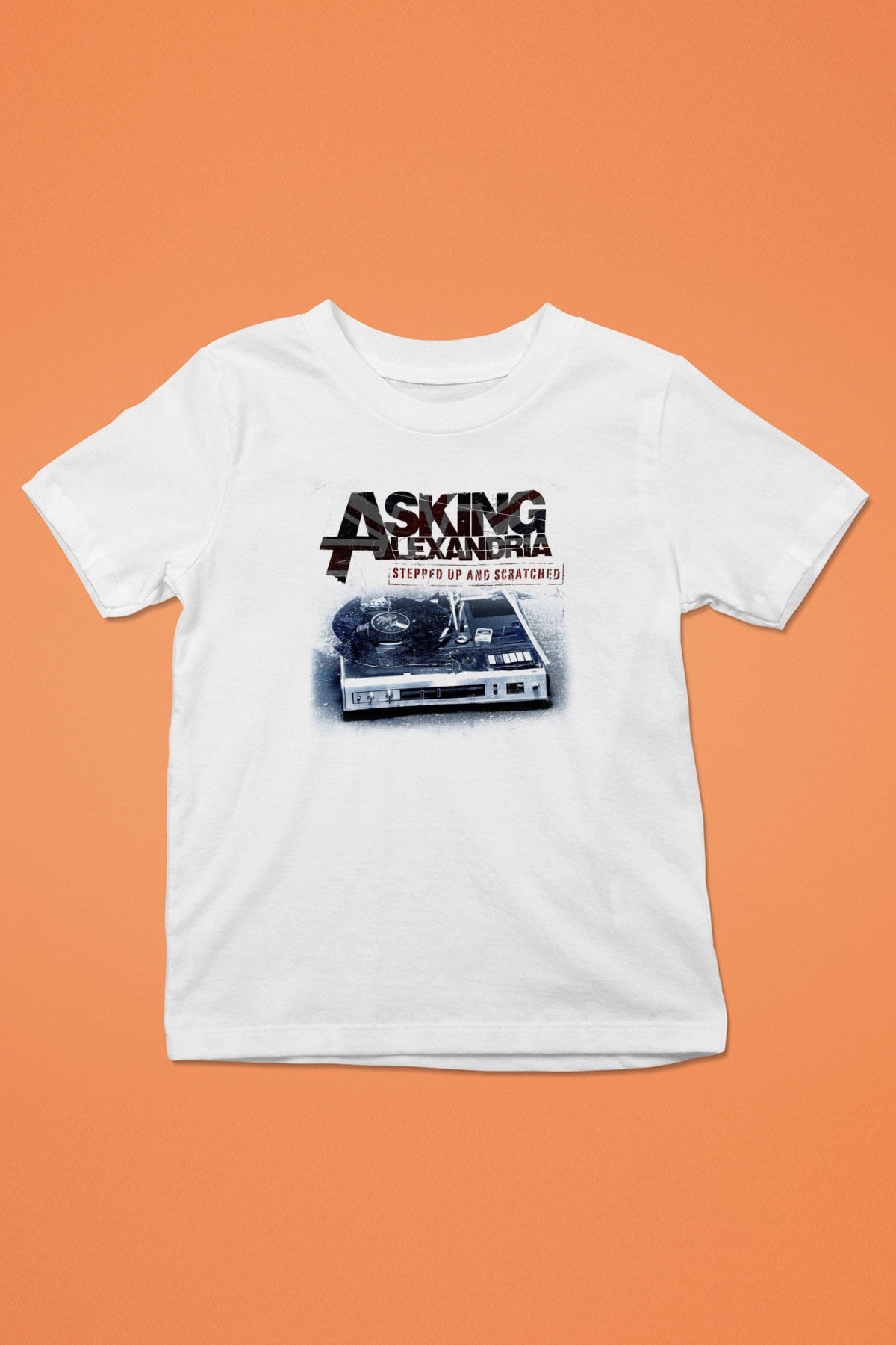 Asking Alexandria Beyaz Unisex Çocuk Tişört
