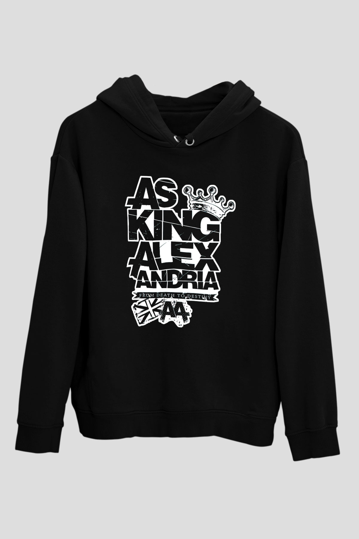 Asking Alexandria Siyah Unisex Hoodie