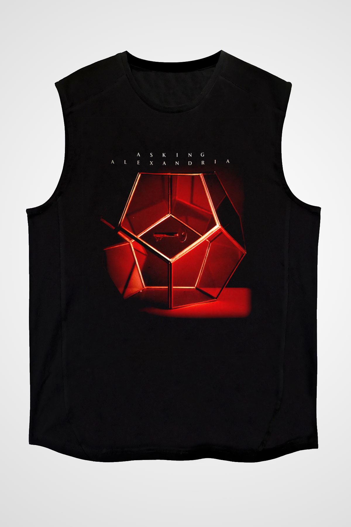 Asking Alexandria Siyah Unisex Kolsuz Tişört