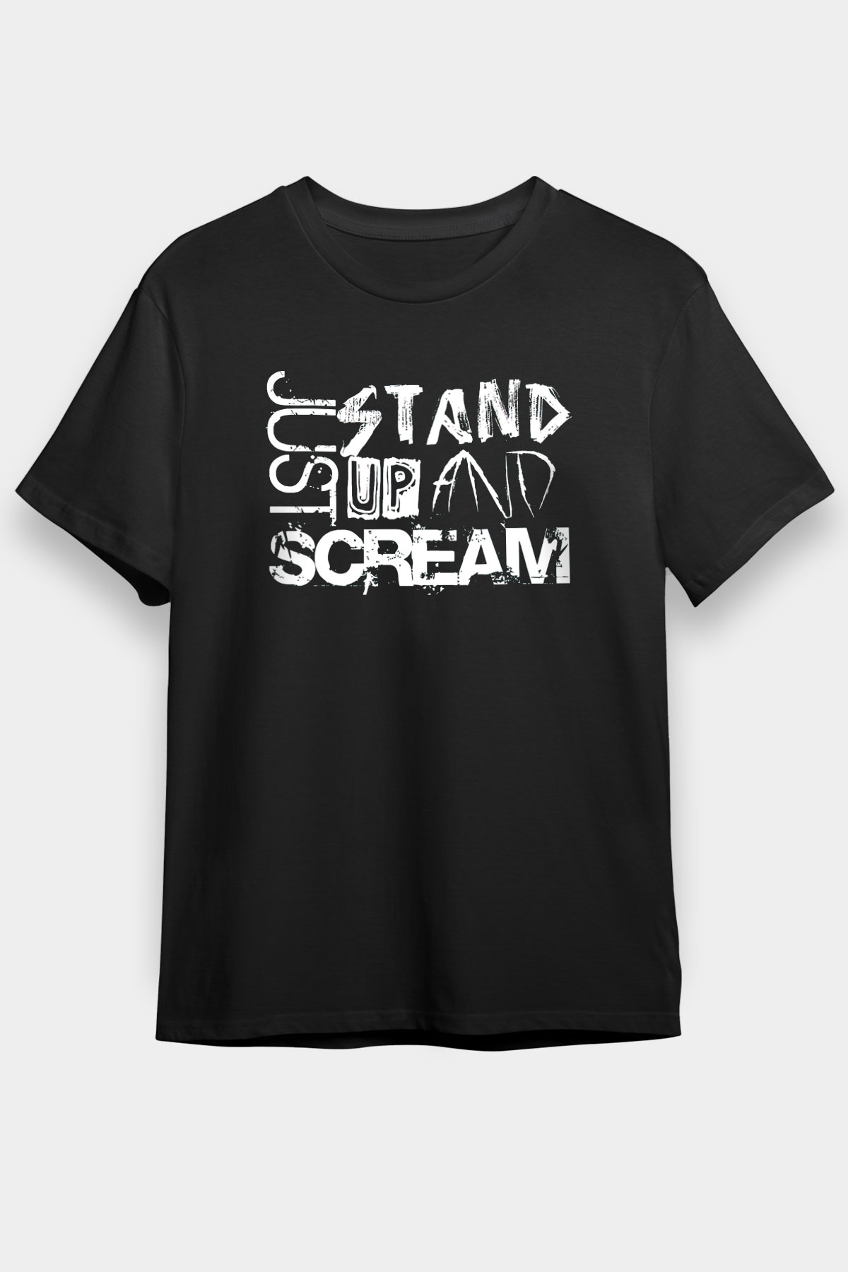 Asking Alexandria Siyah Unisex Tişört T-Shirt - TişörtFabrikası
